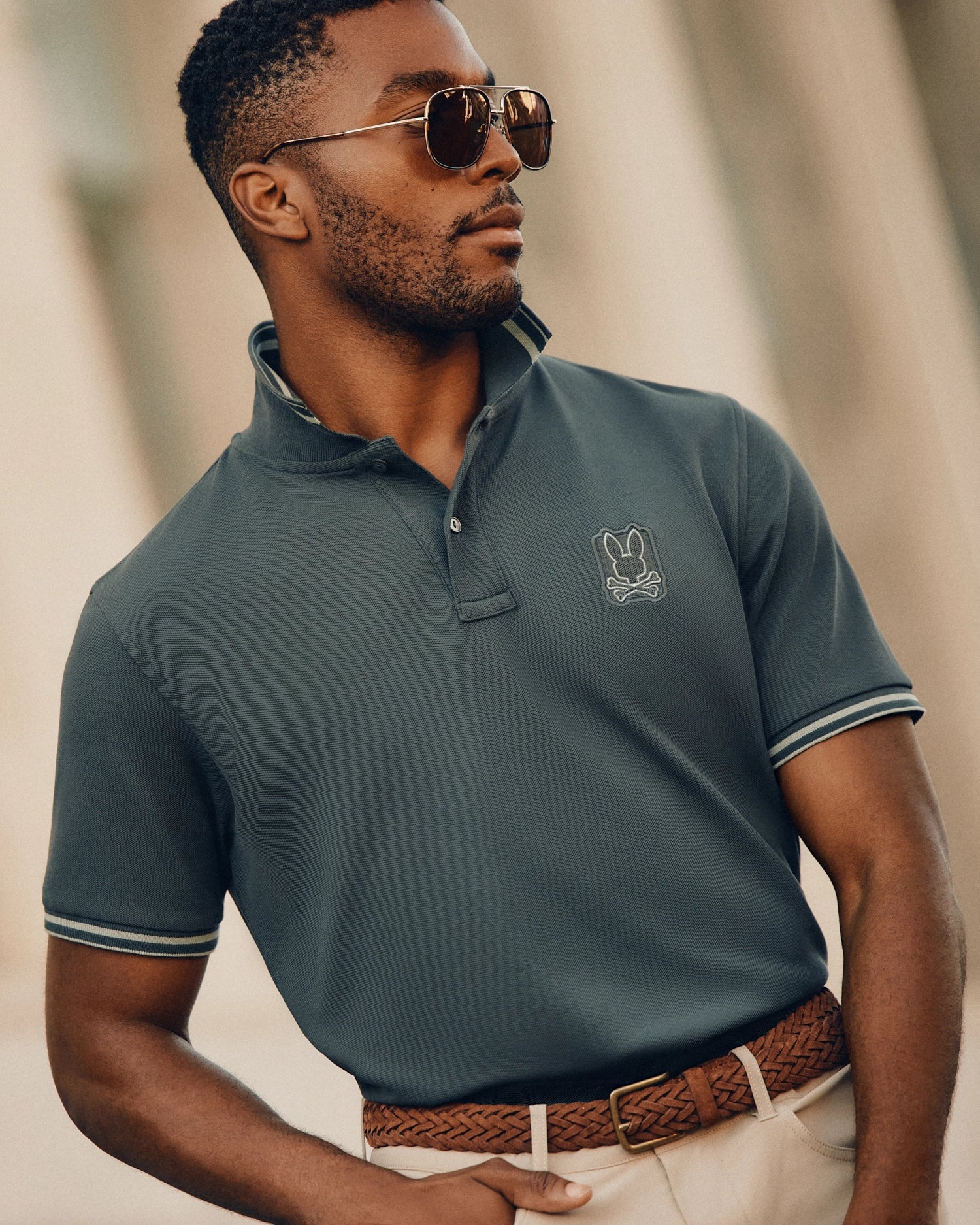 MENS PIERCE PIQUE POLO - B6K201E200