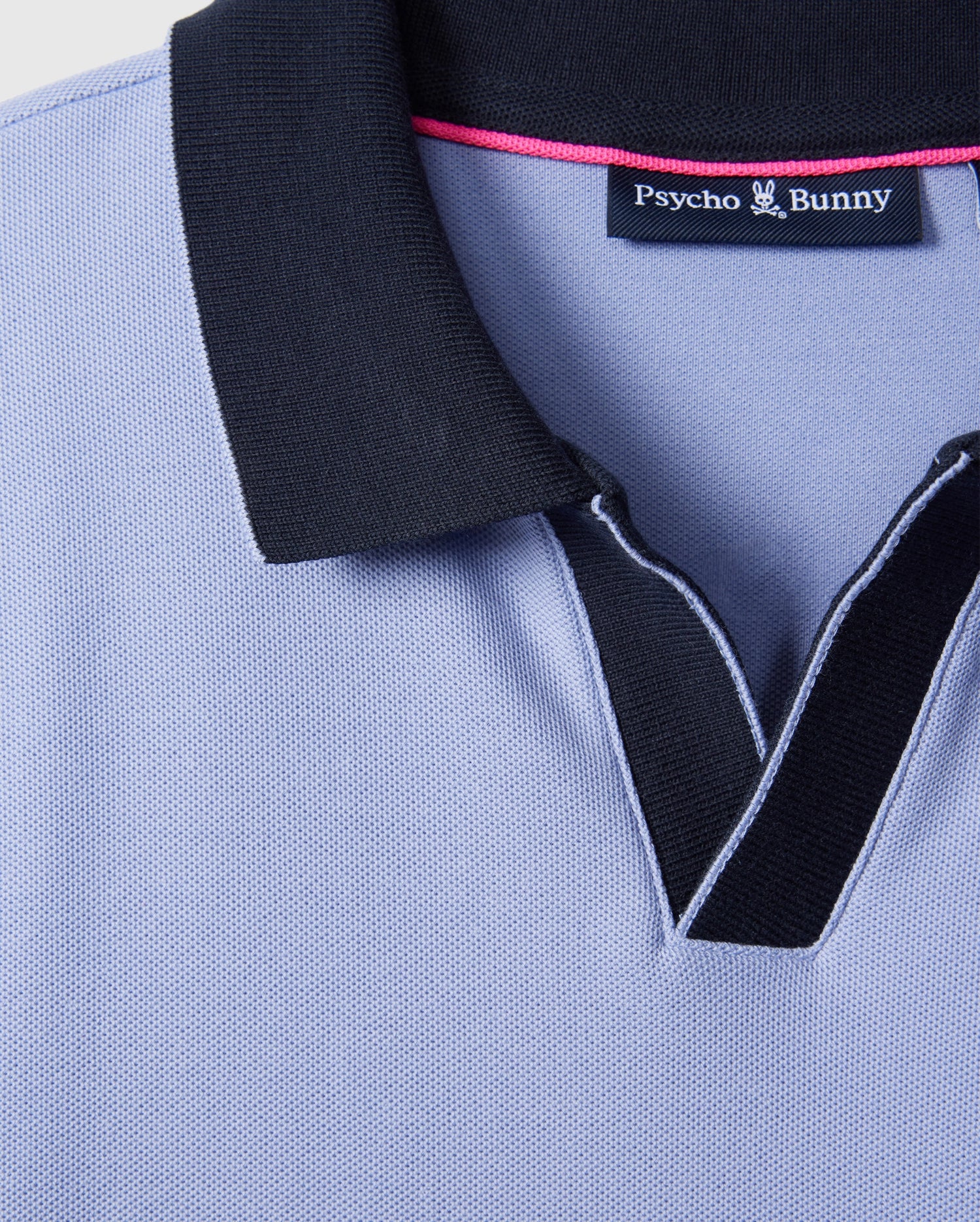 MENS RICHARDS JOHNNY COLLAR PIQUE POLO SHIRT - B6K641C200
