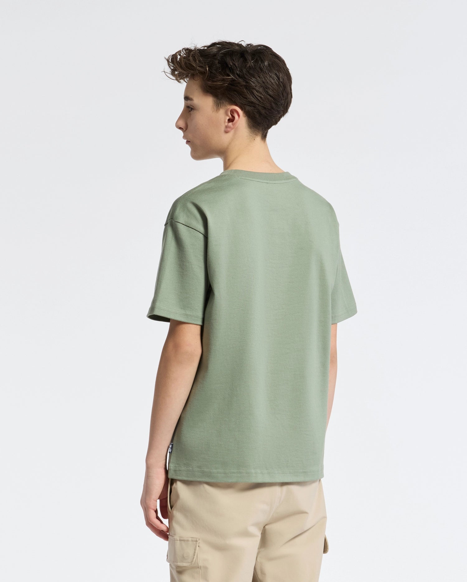 KIDS DESERT OVERSIZED POCKET TEE - B0U512F200