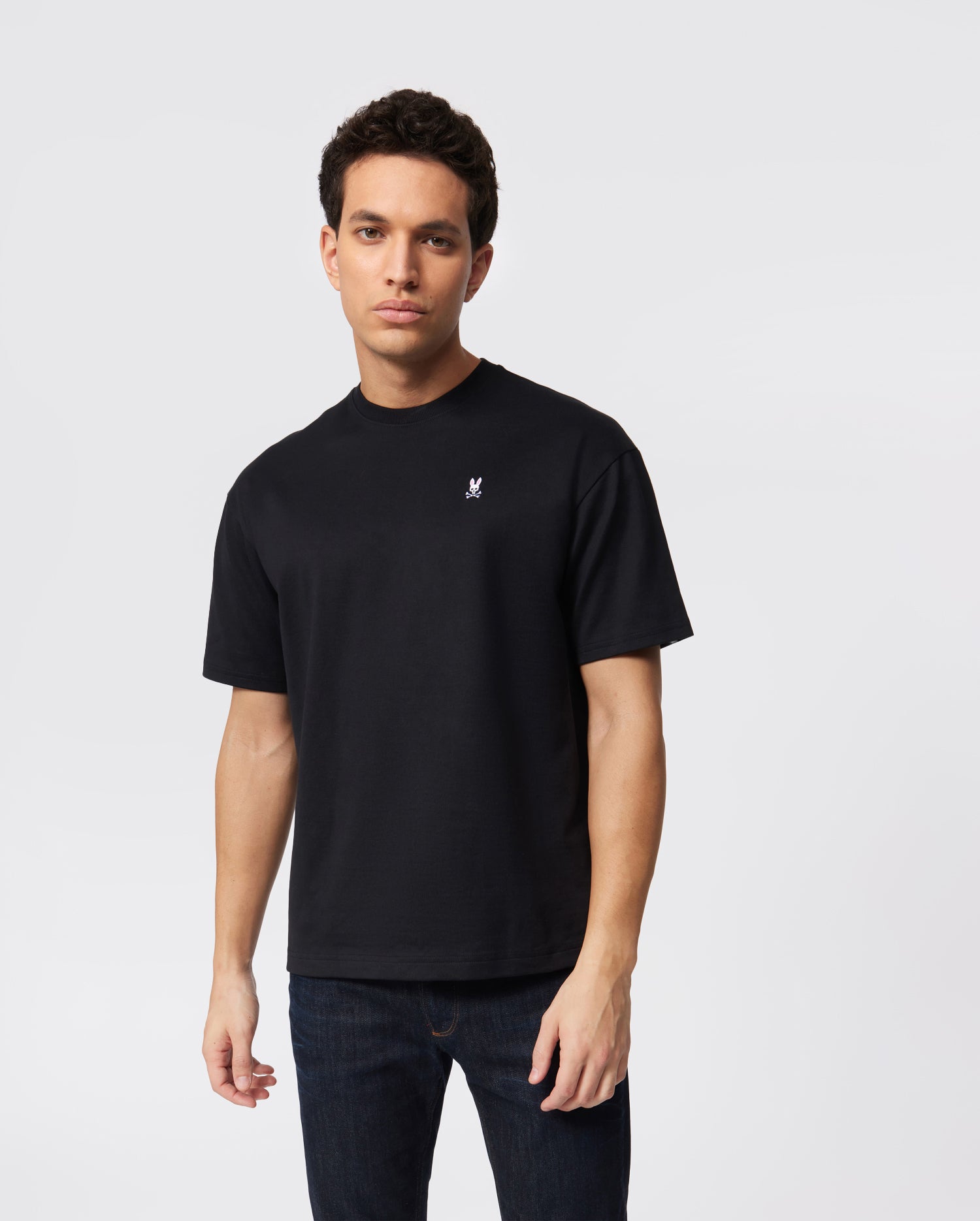 MENS OVERSIZED CLASSIC CREW NECK TEE - B6U240W1PC