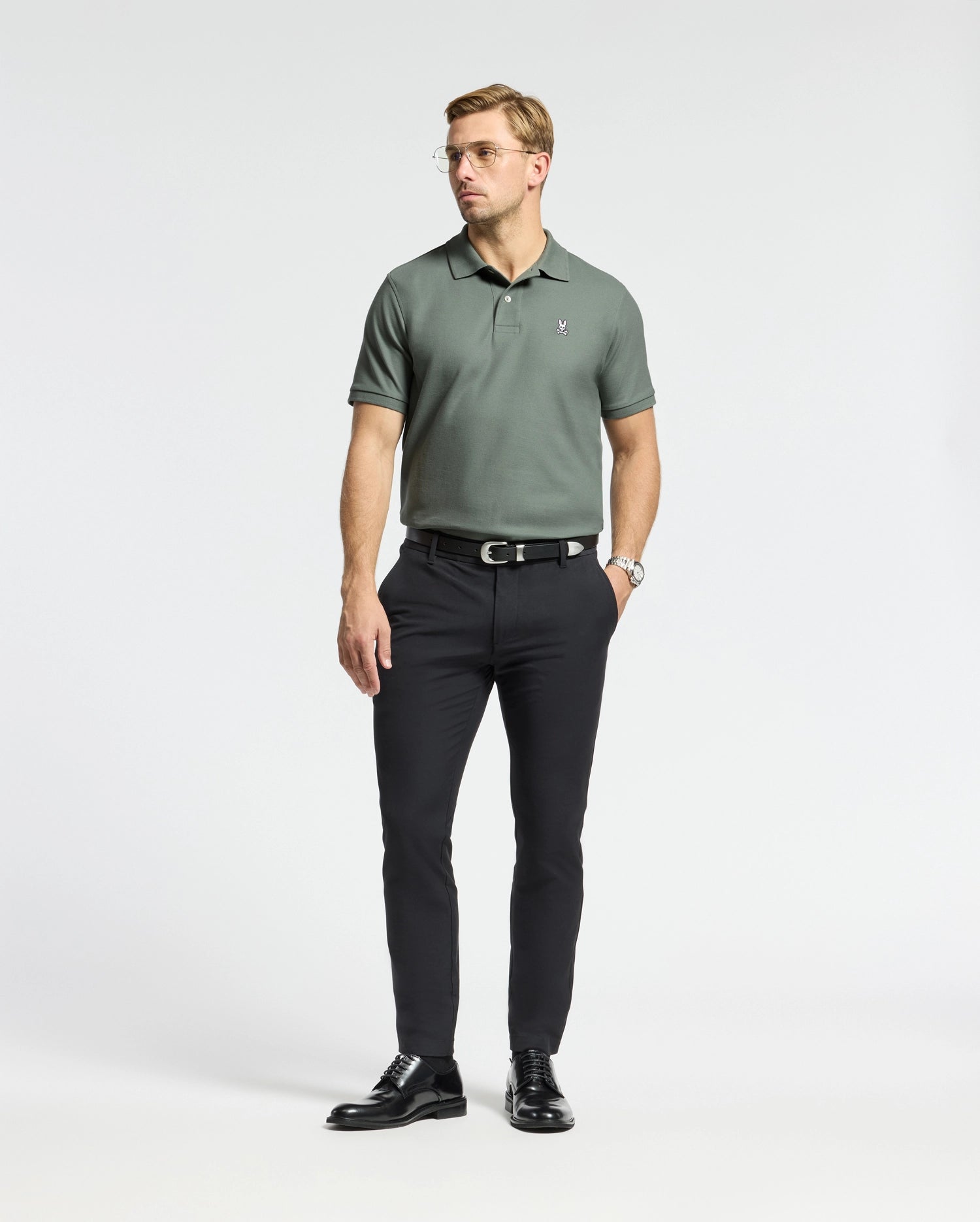MENS CLASSIC PIQUE POLO SHIRT - B6K001B200