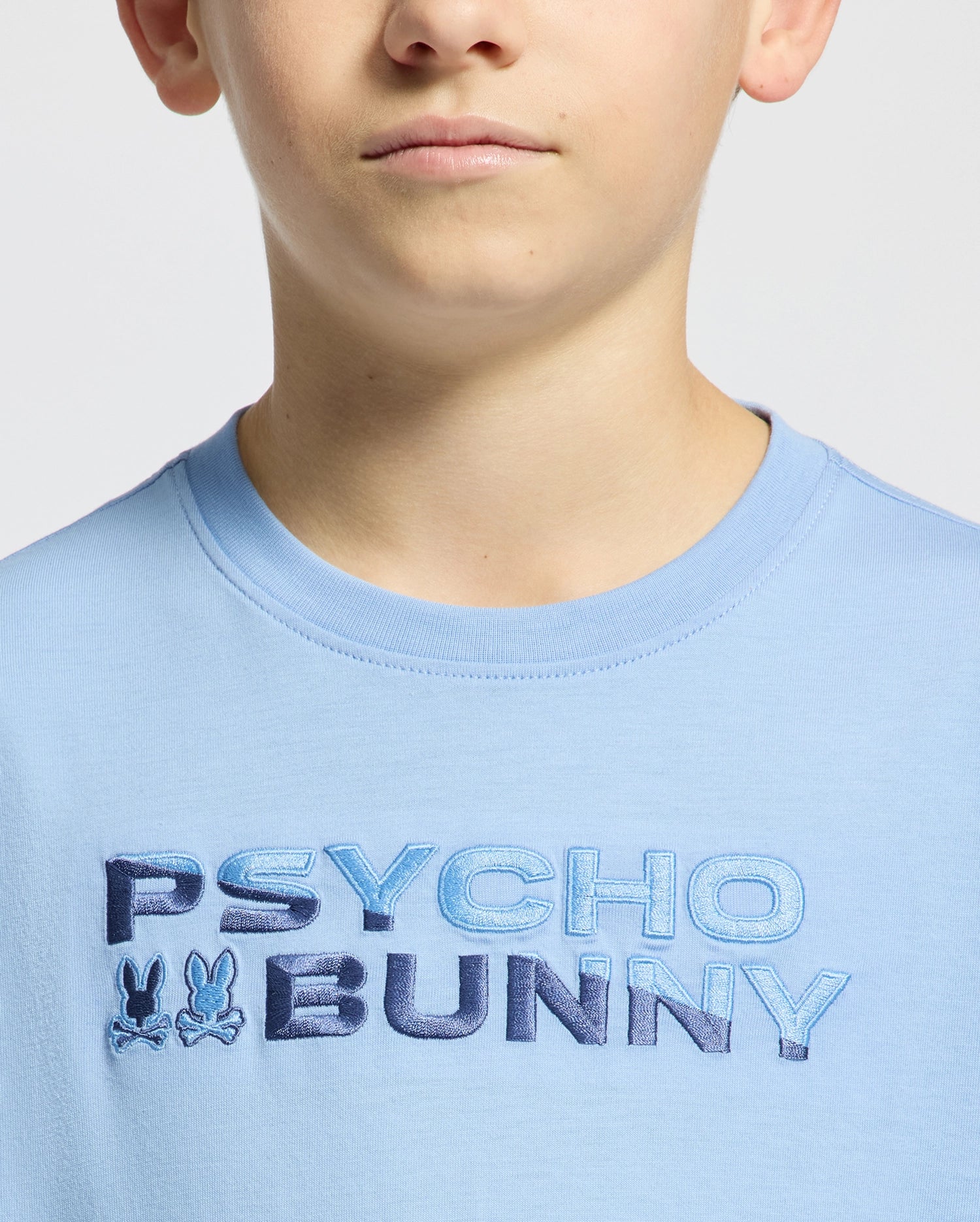 KIDS BERNI EMBROIDERED WORDMARK GRAPHIC TEE - B0U417F200