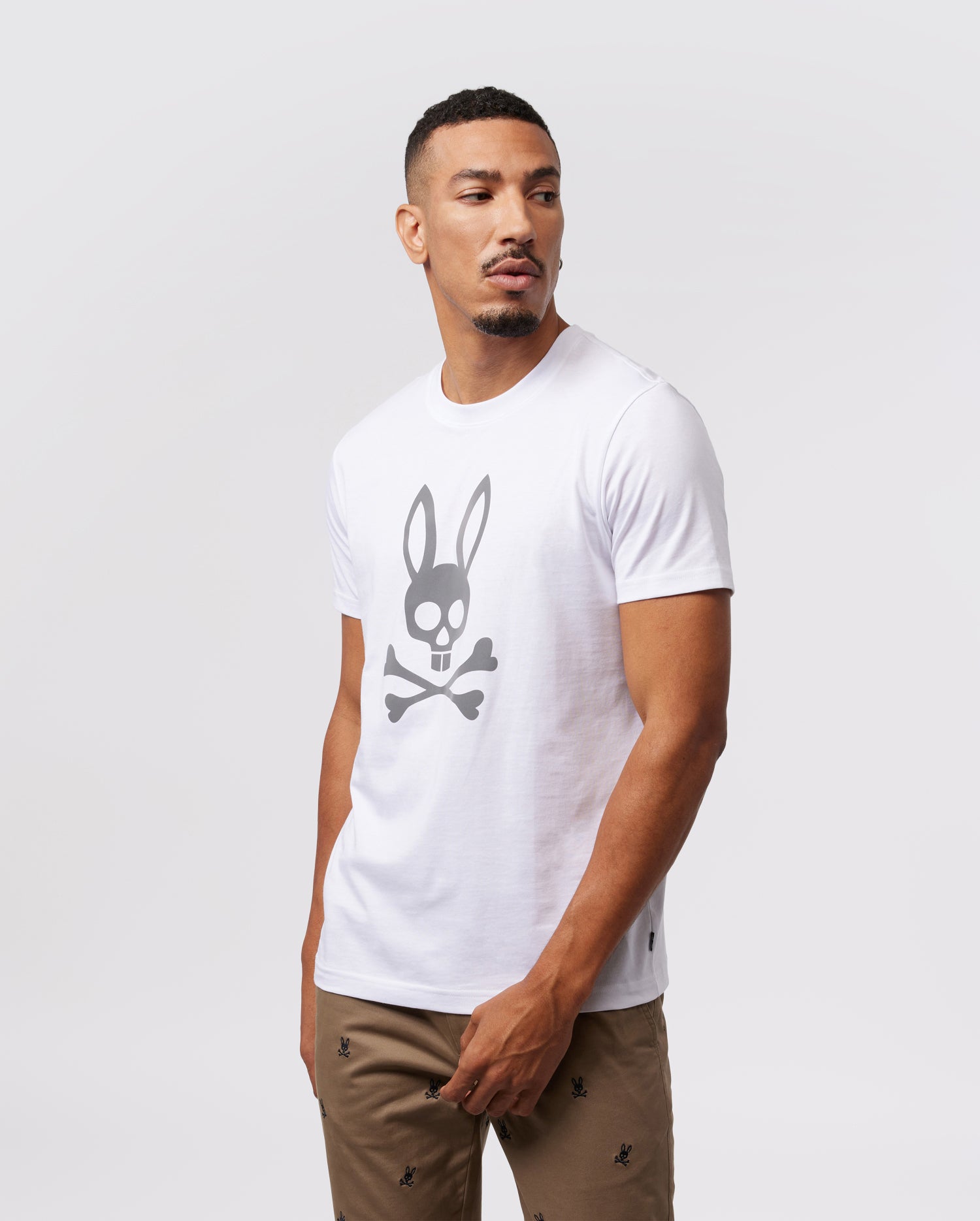 MENS WOODSTOCK REFLECTIVE GRAPHIC TEE - B6U480Z1PC