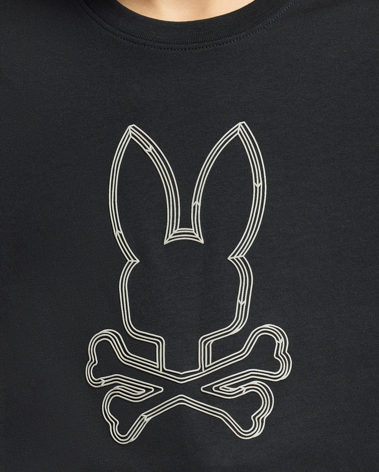 KIDS MONARC FRONT BUNNY GRAPHIC TEE - B0U211E200