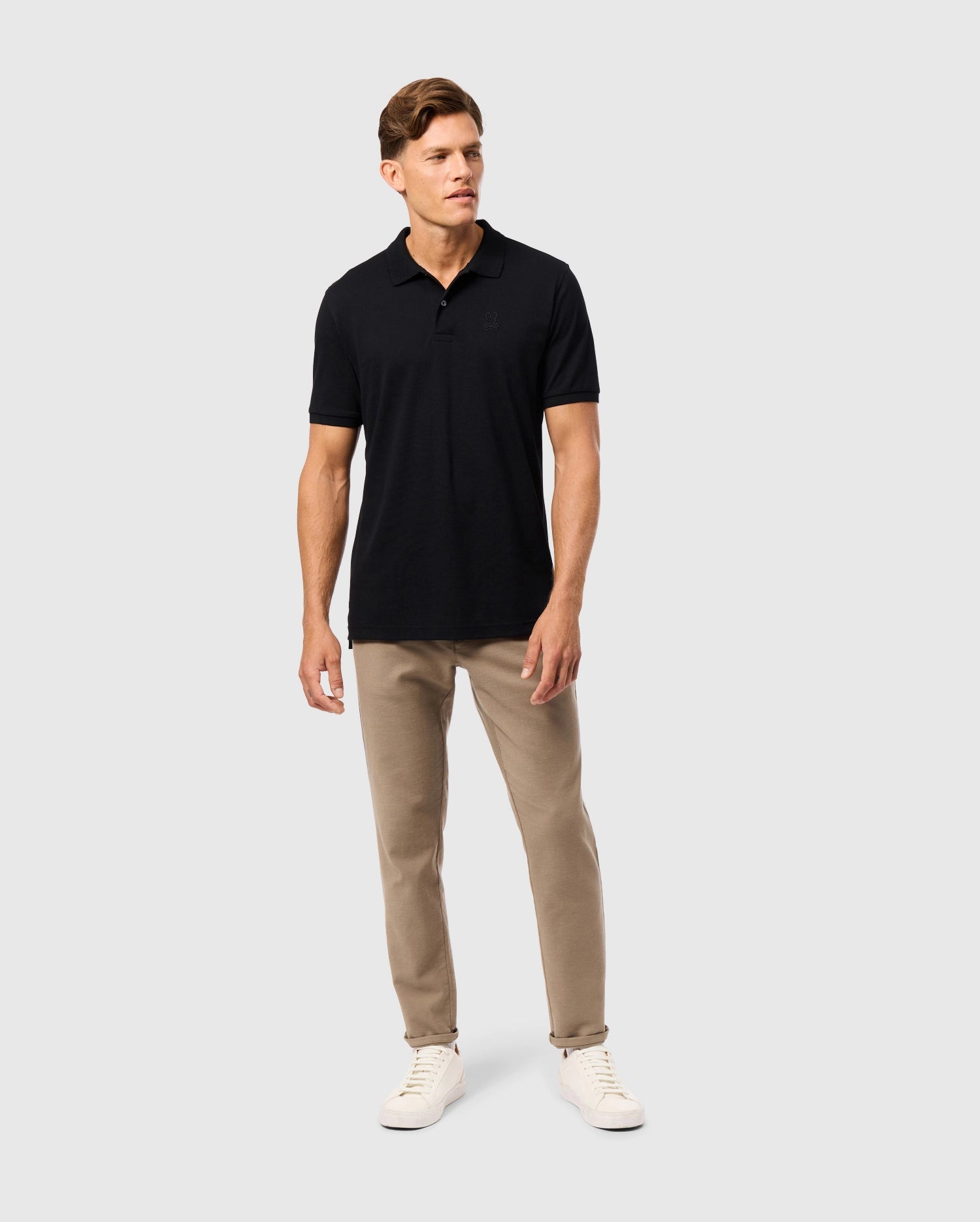 MENS JAMES PREMIUM PIQUE POLO SHIRT - B6K945D200