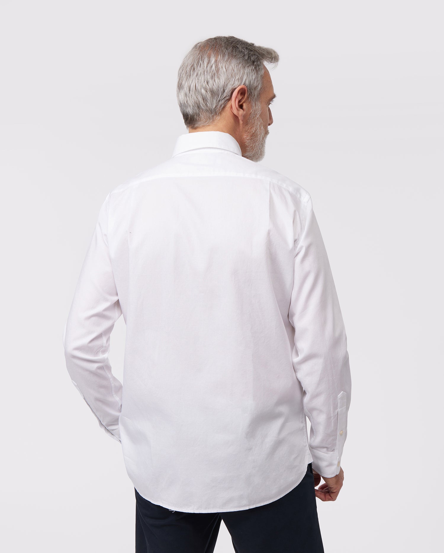 MENS CLASSIC OXFORD LONG SLEEVE SHIRT - B6C655X1PC