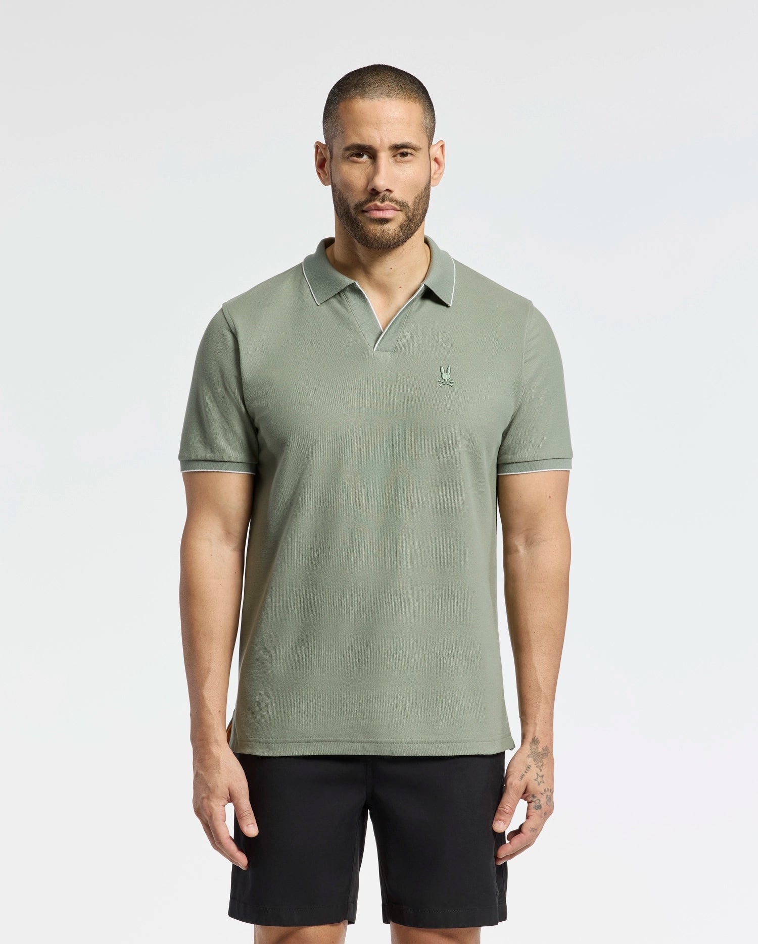 MENS EAST HILLS JOHNNY COLLAR POLO - B6K331B200