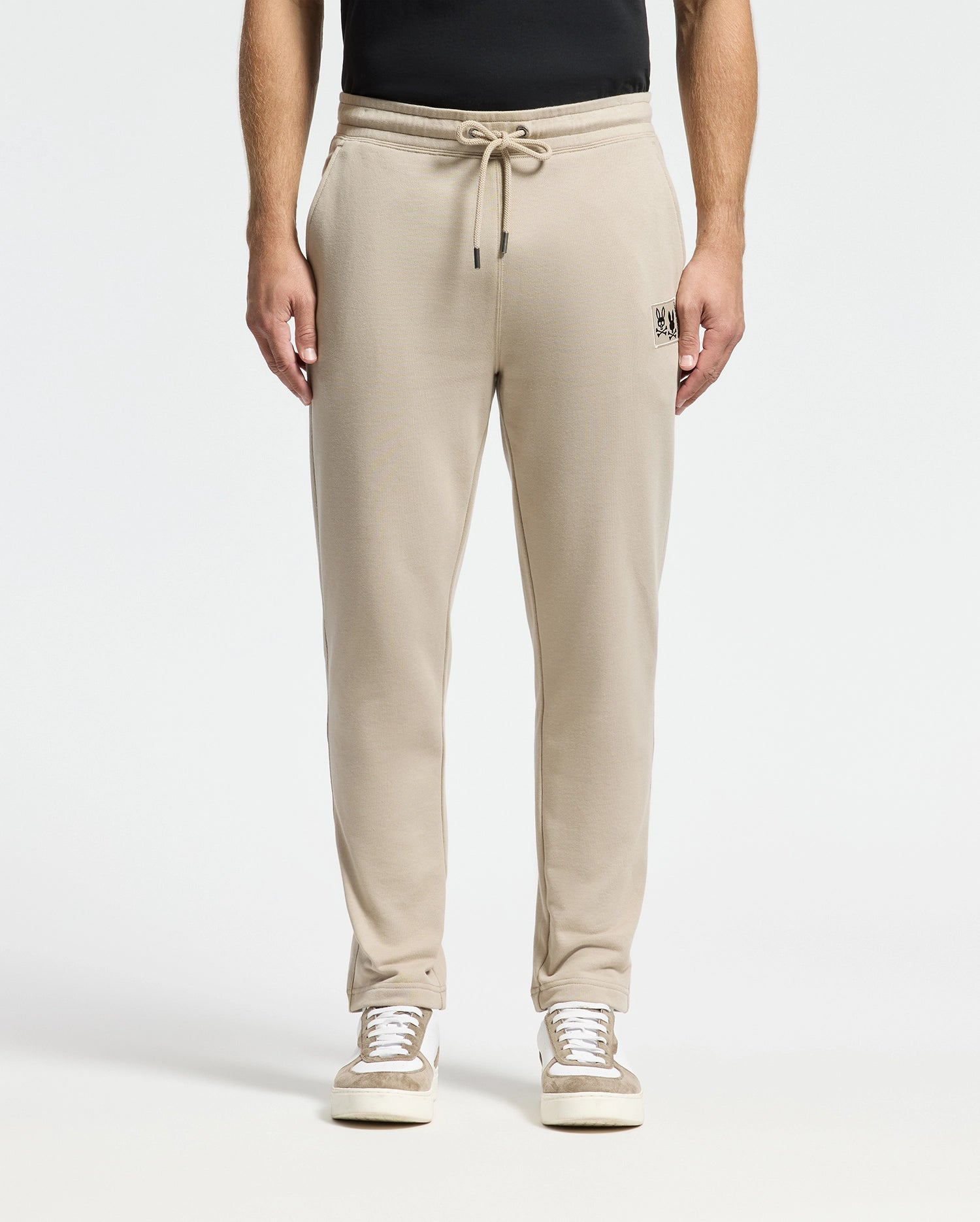 MENS MONROE TWILL PATCH FLEECE SWEATPANT - B6P929D200