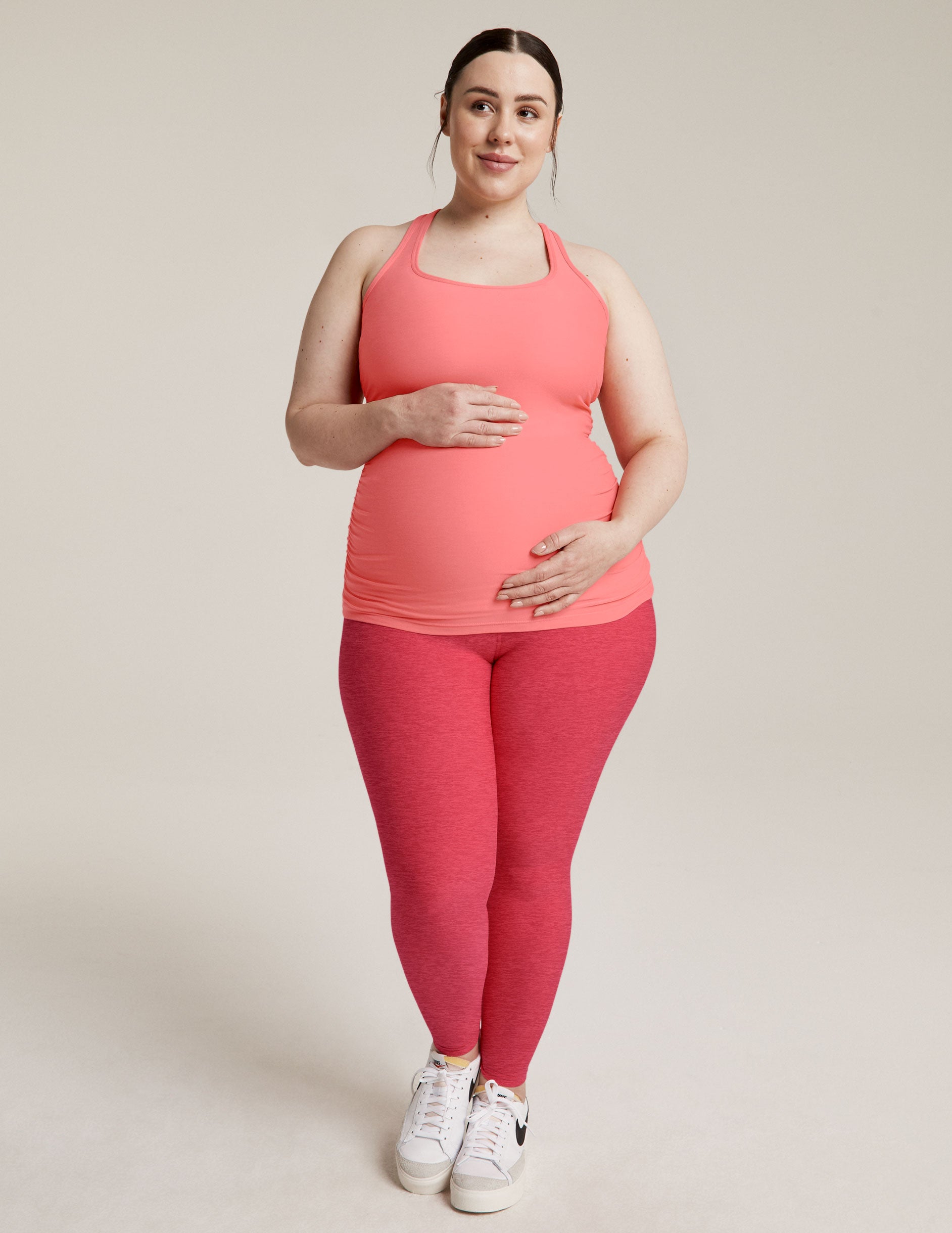 Featherweight Let It Grow Racerback Maternity Tank