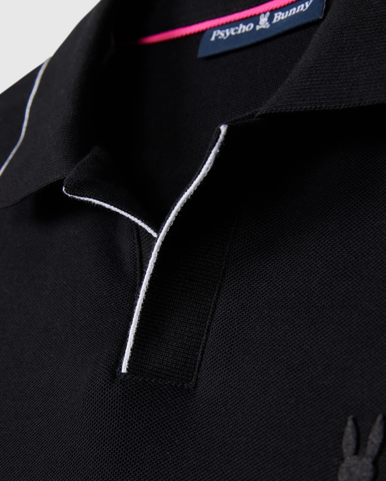 MENS RICHARDS JOHNNY COLLAR PIQUE POLO SHIRT - B6K641C200