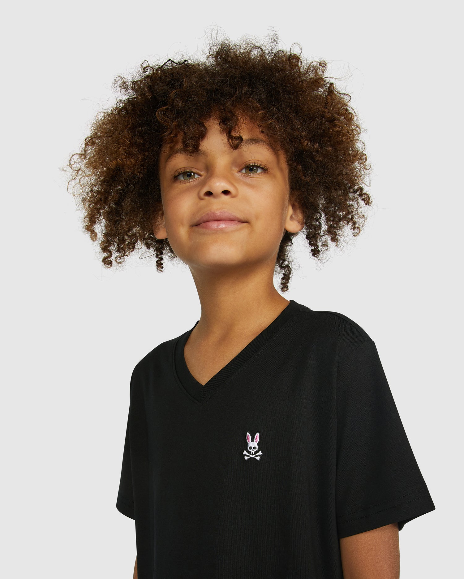 KIDS CLASSIC V NECK TEE - B0U100CRPC