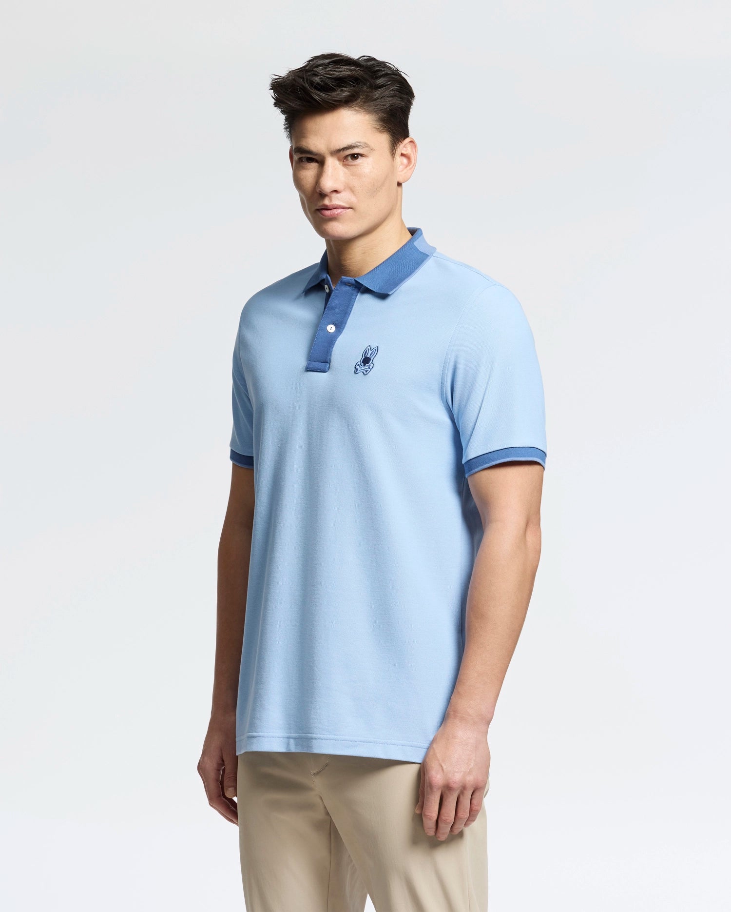 MENS NEW CASTLE PIQUE POLO - B6K487F200