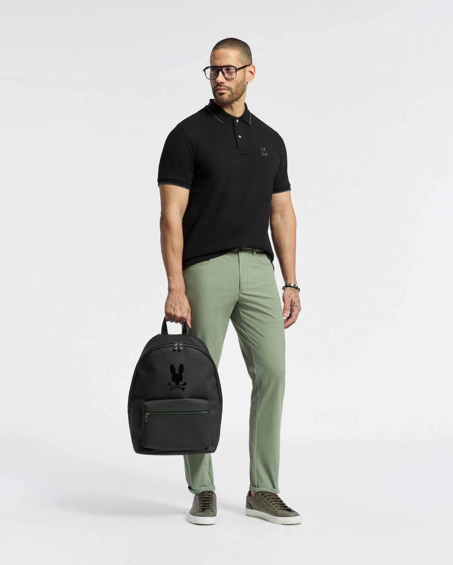 MENS NEW CASTLE PIQUE POLO - B6K487F200