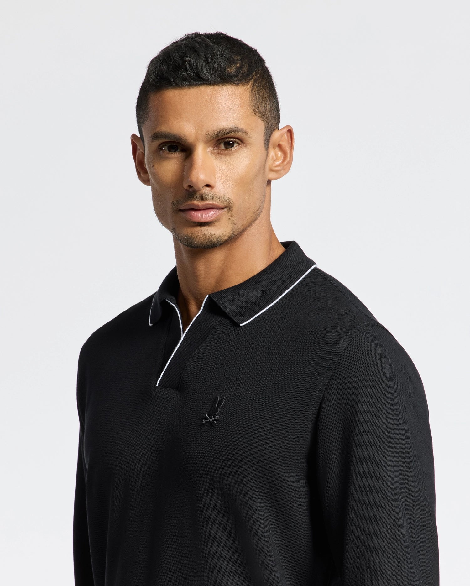 MENS CREEDE PIQUE JOHNNY COLLAR POLO - B6M265E200
