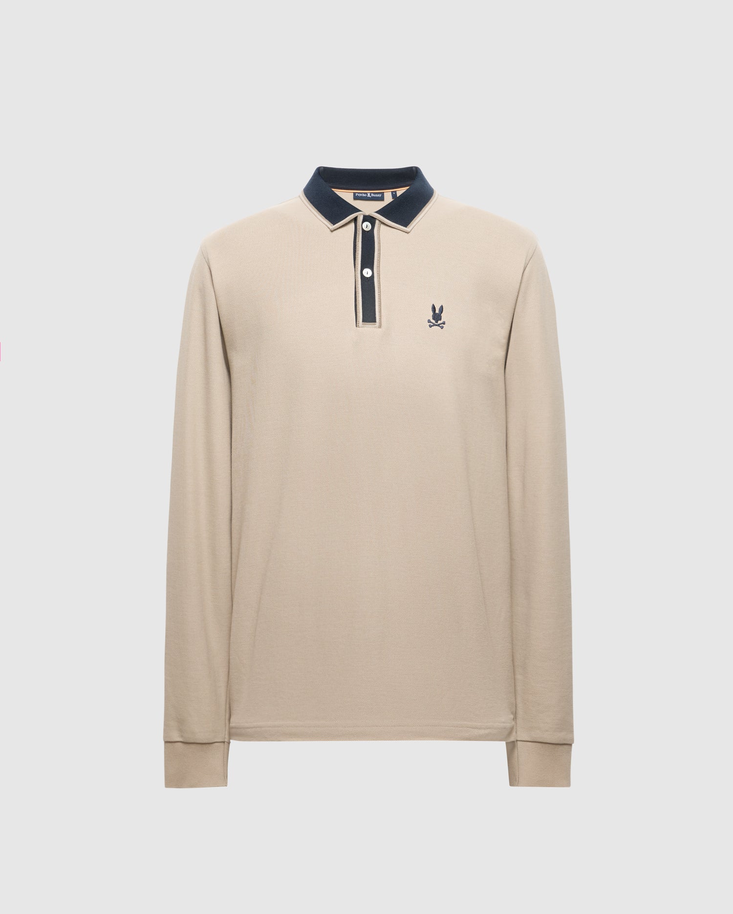 MENS KENT LONG SLEEVE PIQUE POLO - B6M935D200