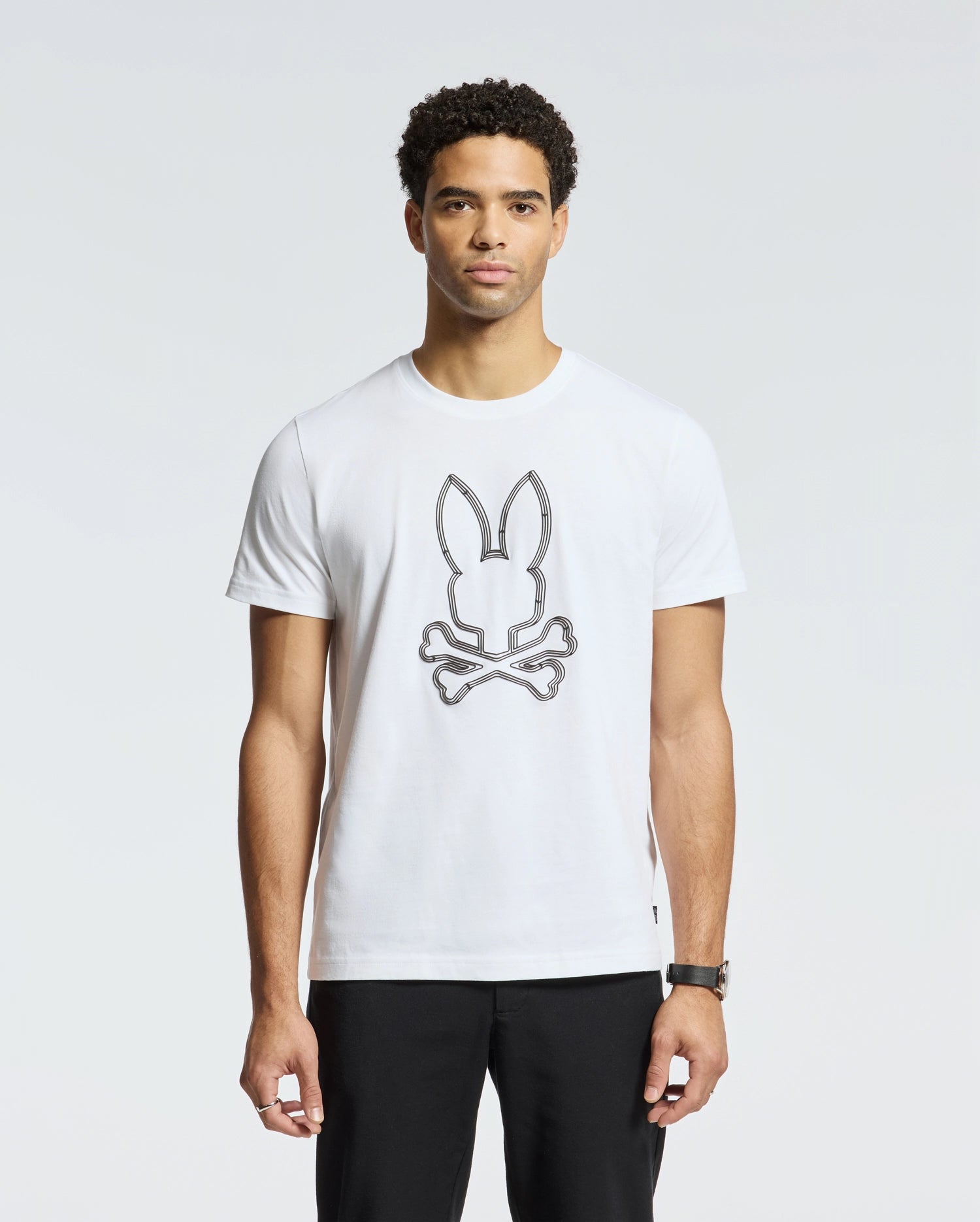MENS MONARC FRONT BUNNY GRAPHIC TEE - B6U211E200