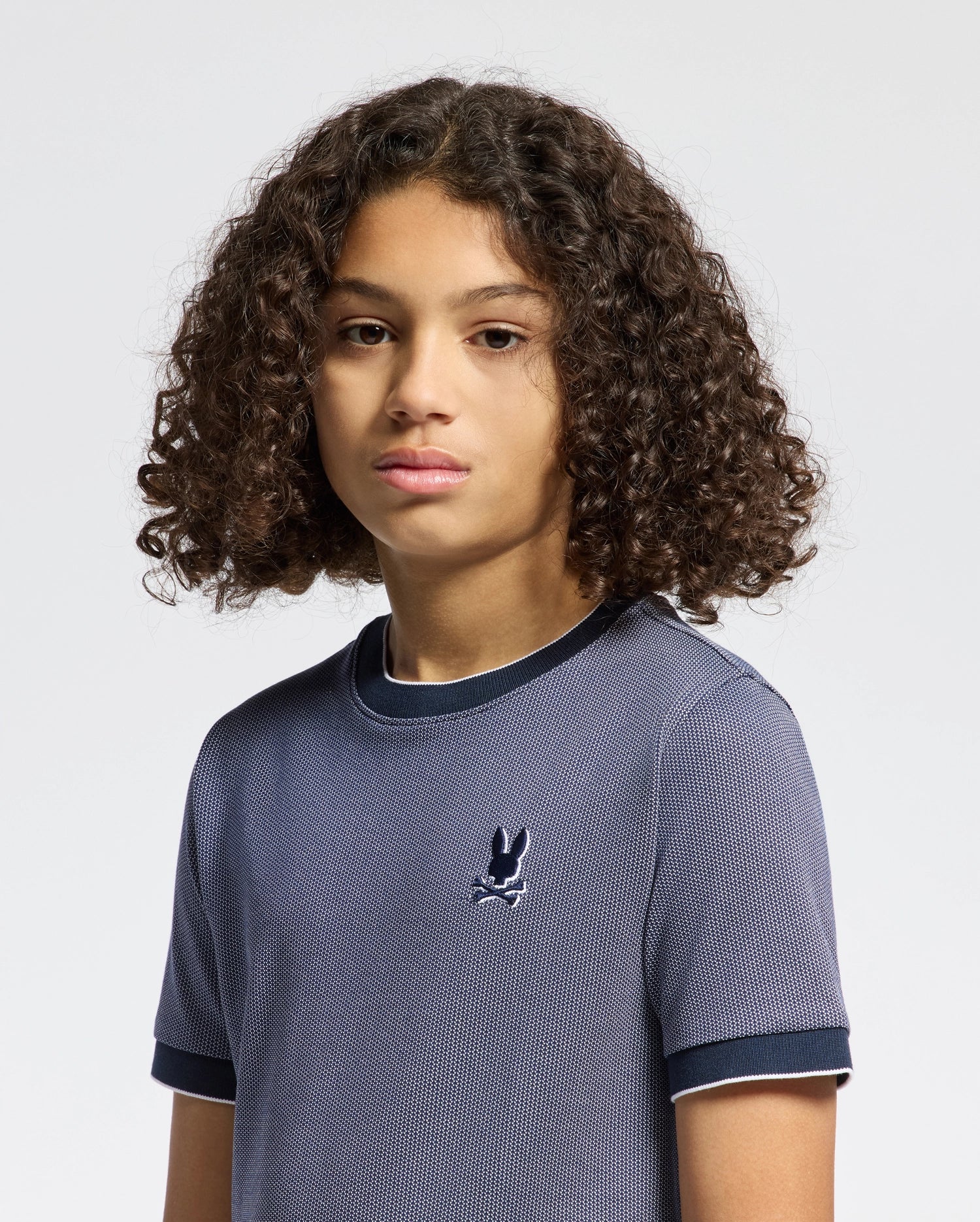 KIDS MACKAY JACQUARD FASHION TEE - B0U576F200