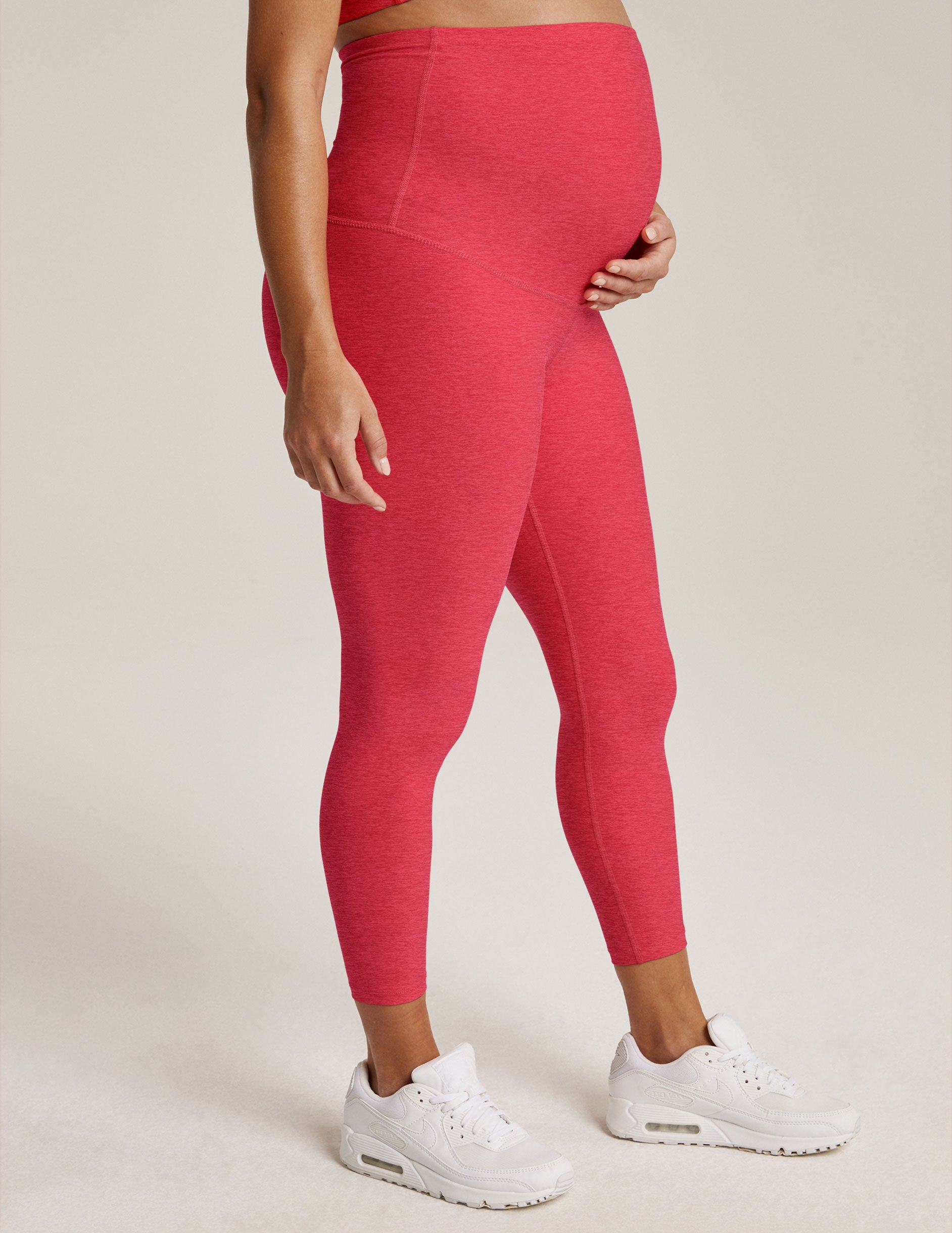 Spacedye Love The Bump Capri Maternity Legging