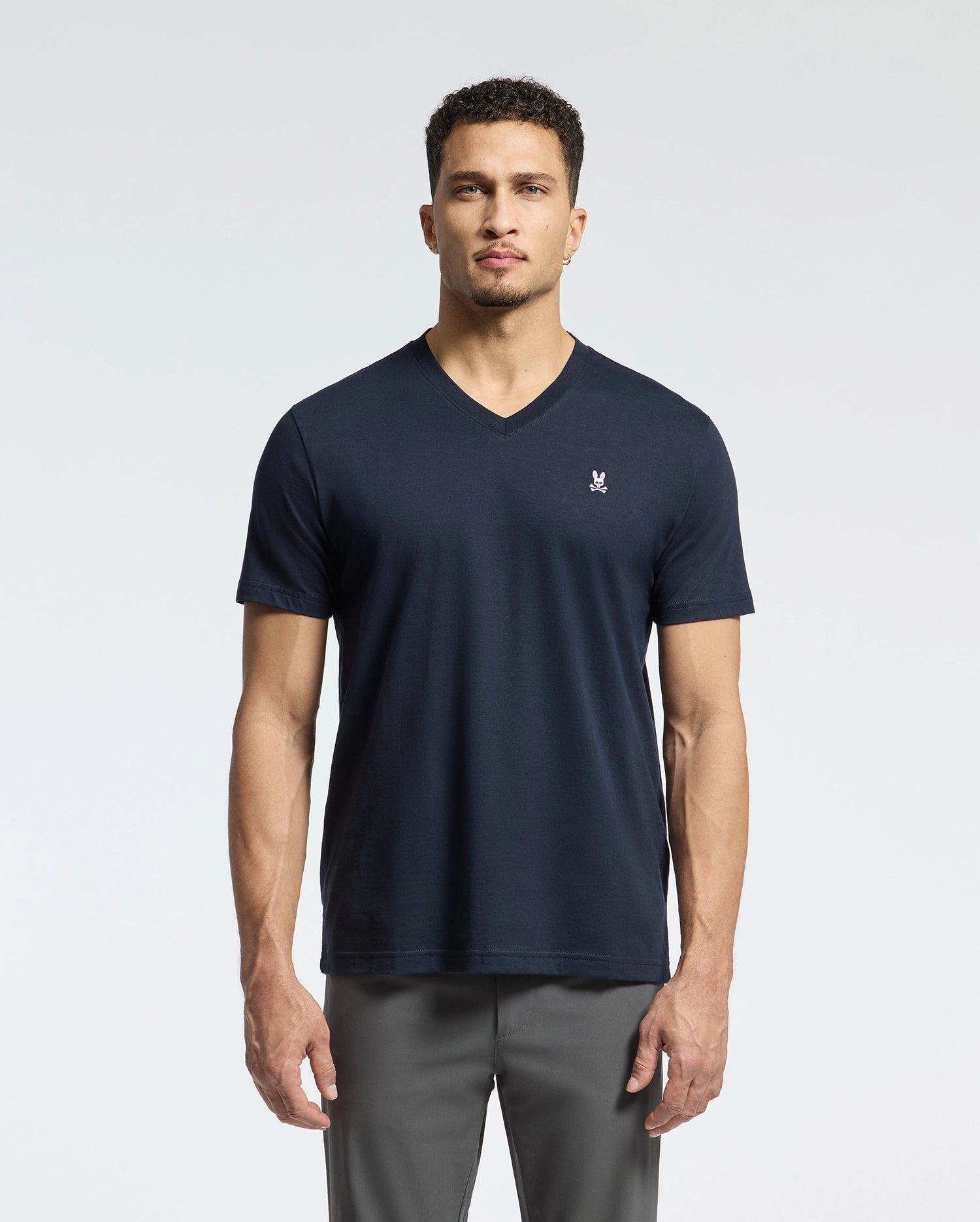 MENS CLASSIC V NECK TEE - B6U100ARPC