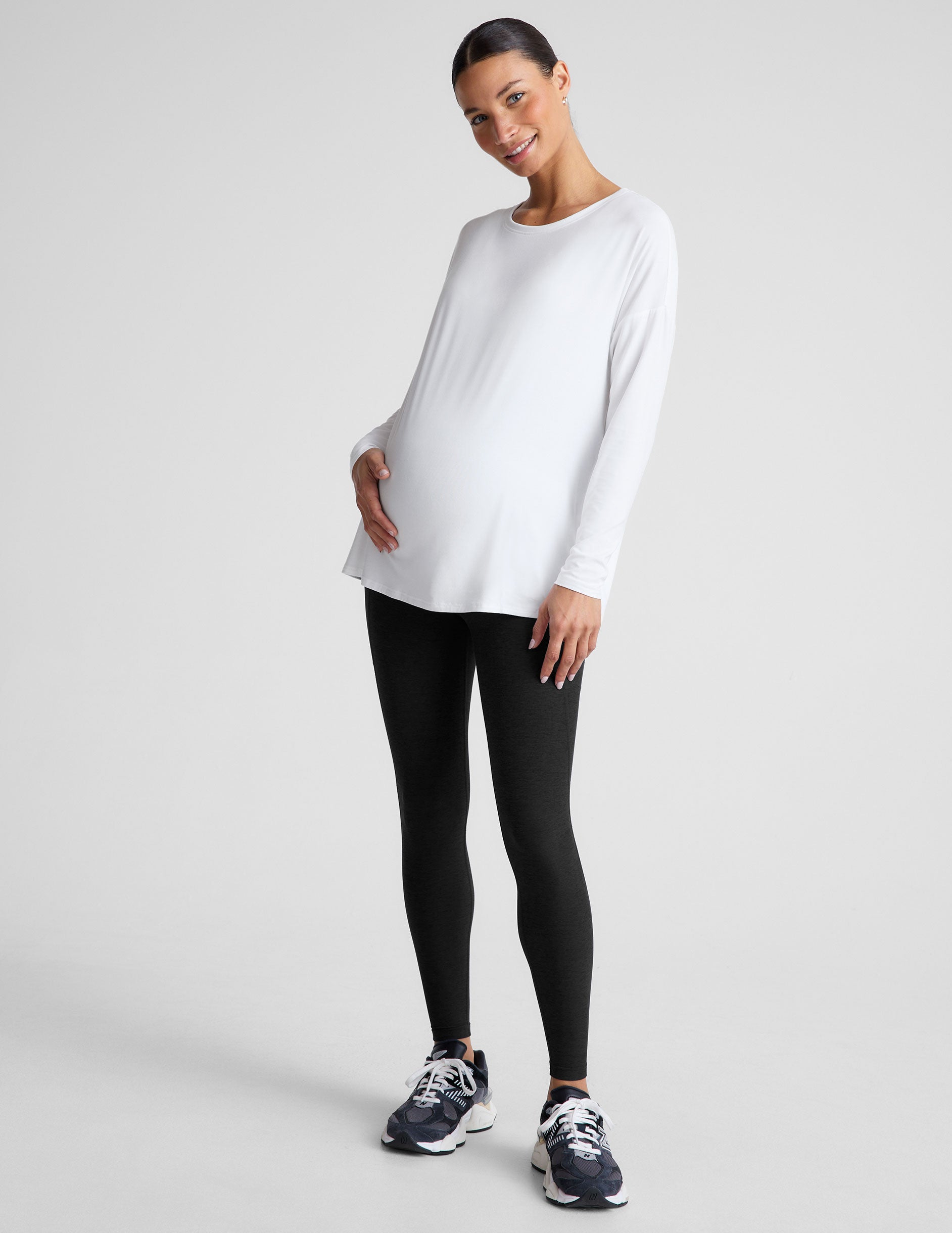 Featherweight Feels Like Home Long Sleeve Maternity Top