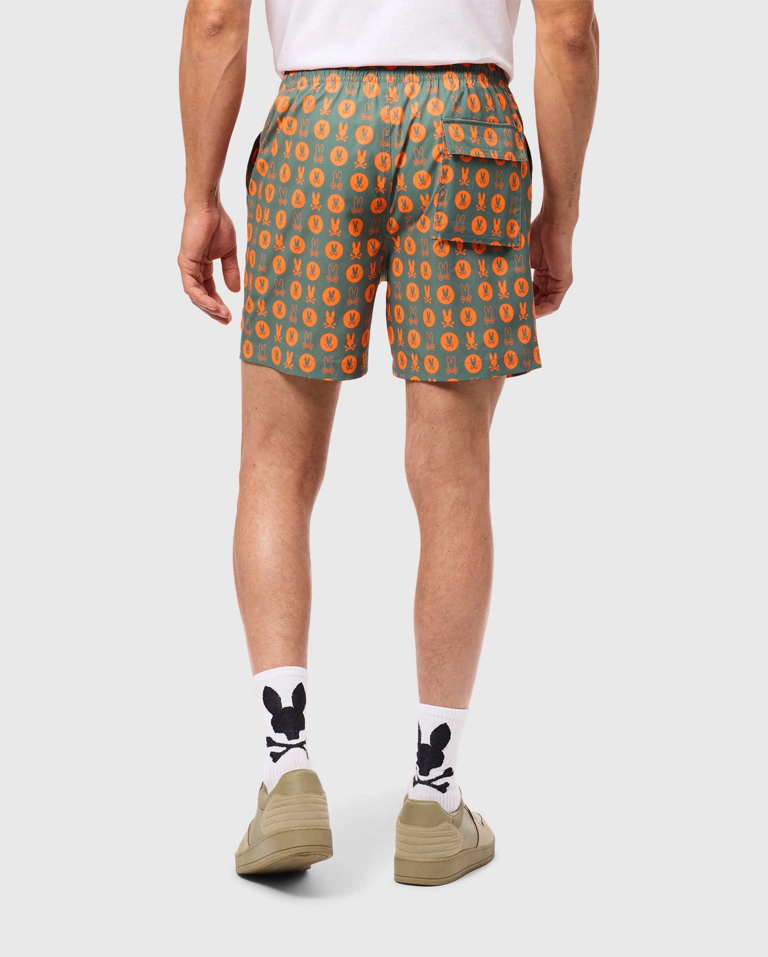 MENS ARNOLD PRINT SWIM TRUNK - B6W820D200