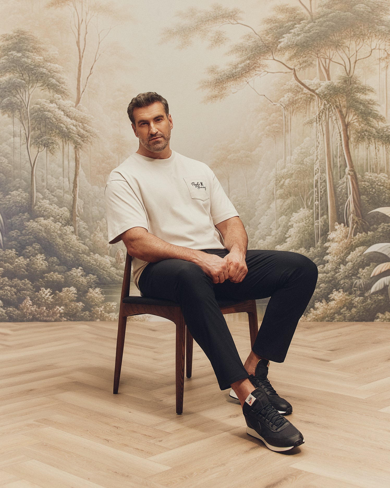MENS BIG AND TALL DESERT OVERSIZED TEE - B9U512F200