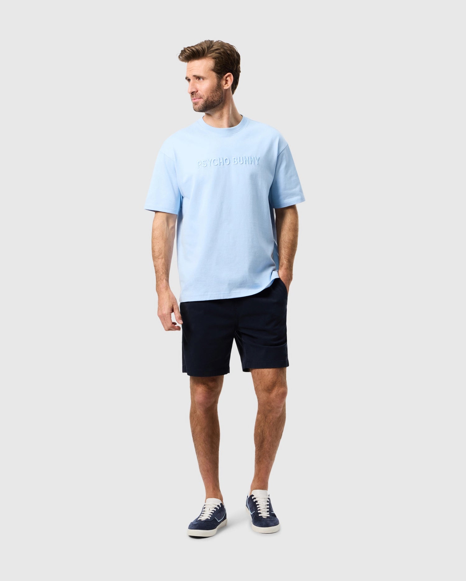 MENS WINDCREST OVERSIZED TEE - B6U593C200