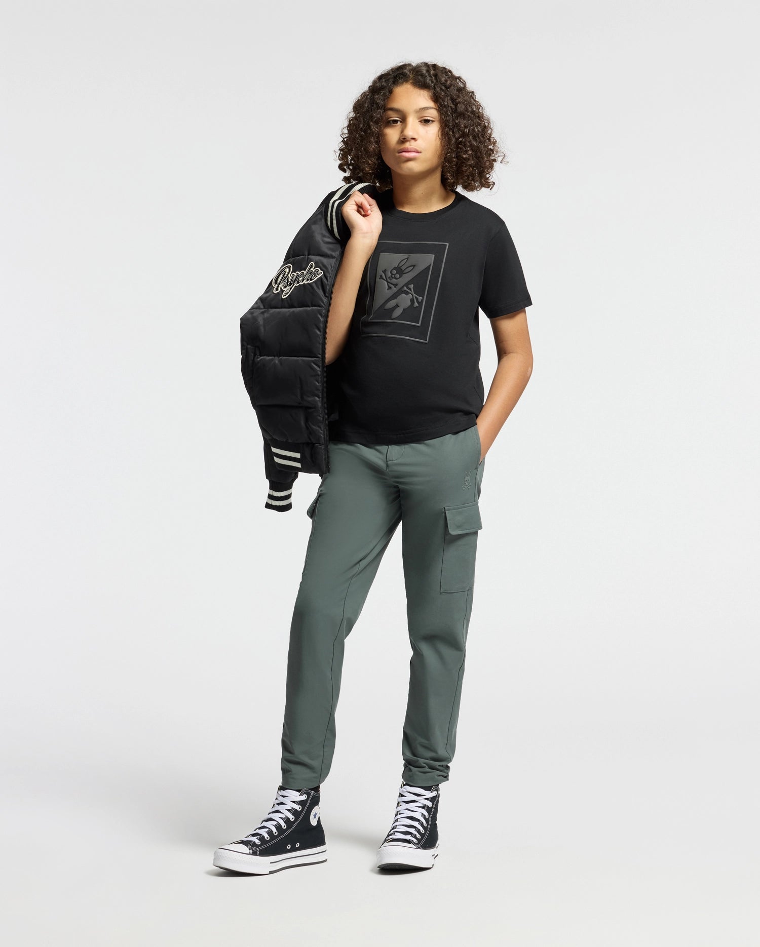 KIDS DOTSER PRINTED GRAPHIC TEE - B0U197E200