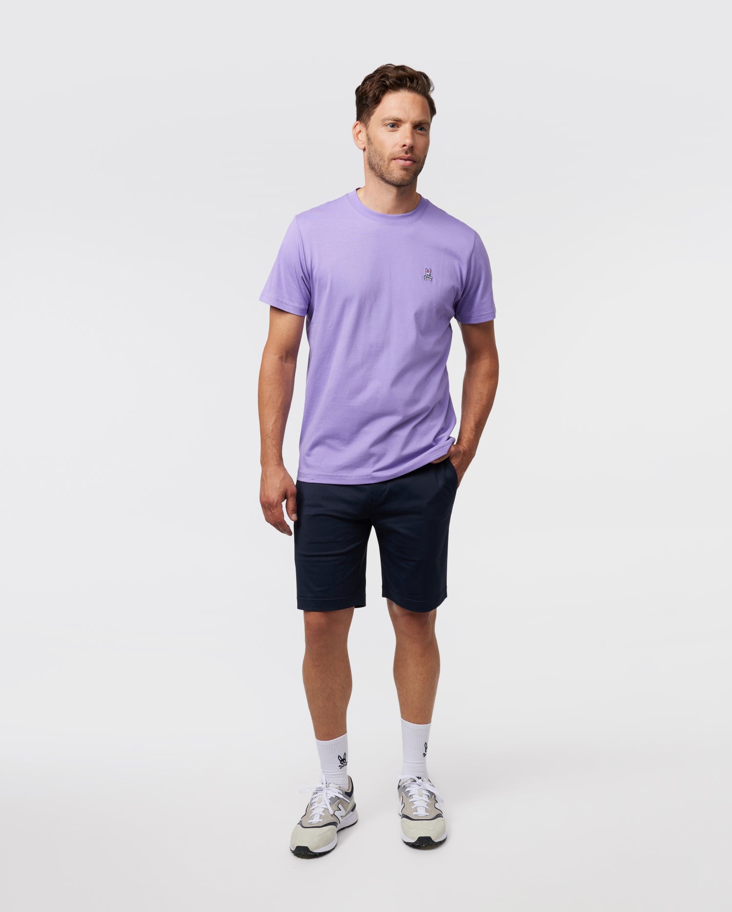 MENS CLASSIC CREW NECK TEE - B6U014Z1PC
