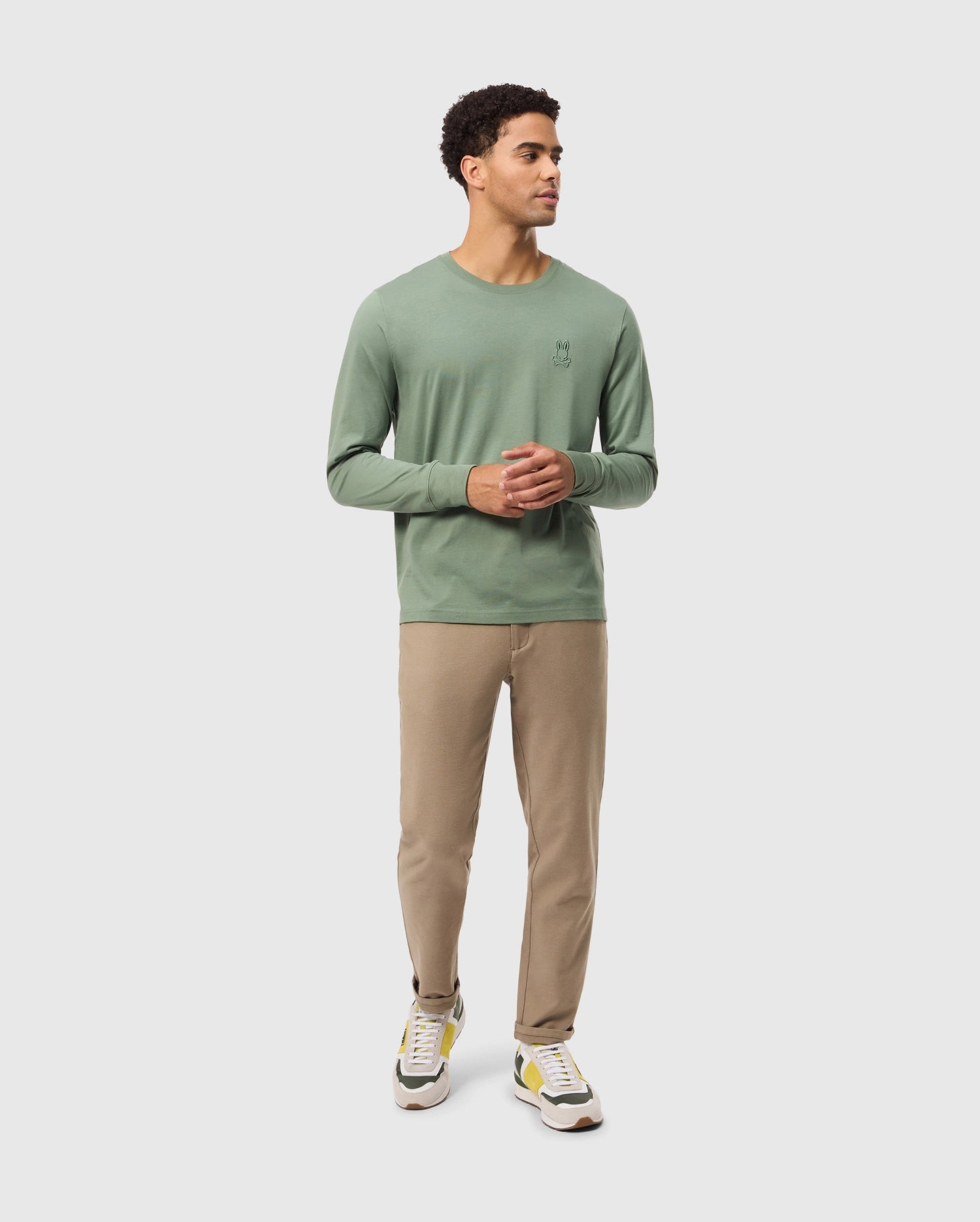 MENS ALBERTON LONG SLEEVE TEE - B6T867D200