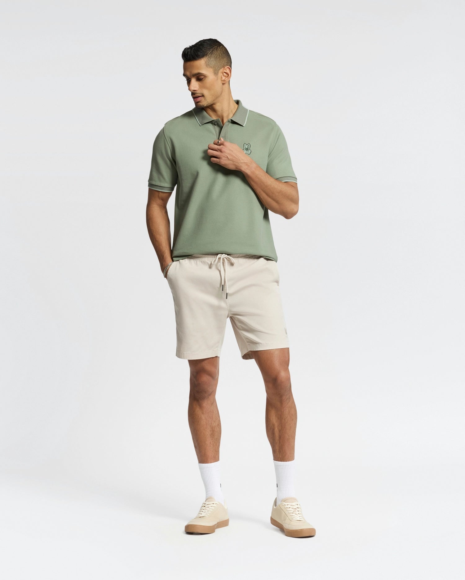 MENS NEW CASTLE PIQUE POLO - B6K487F200