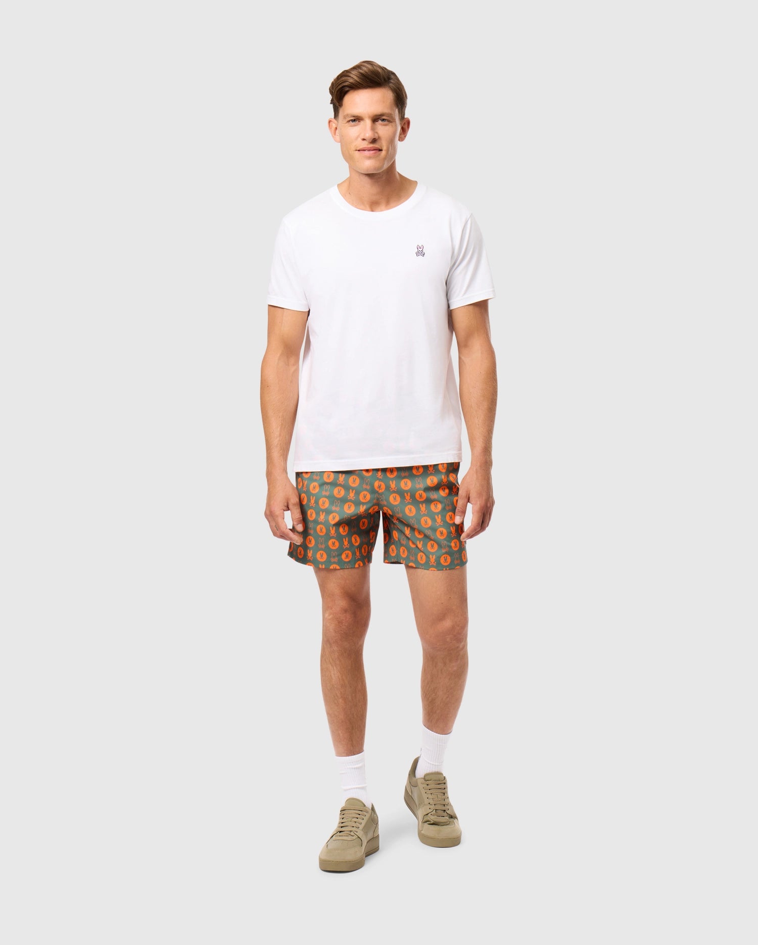 MENS ARNOLD PRINT SWIM TRUNK - B6W820D200