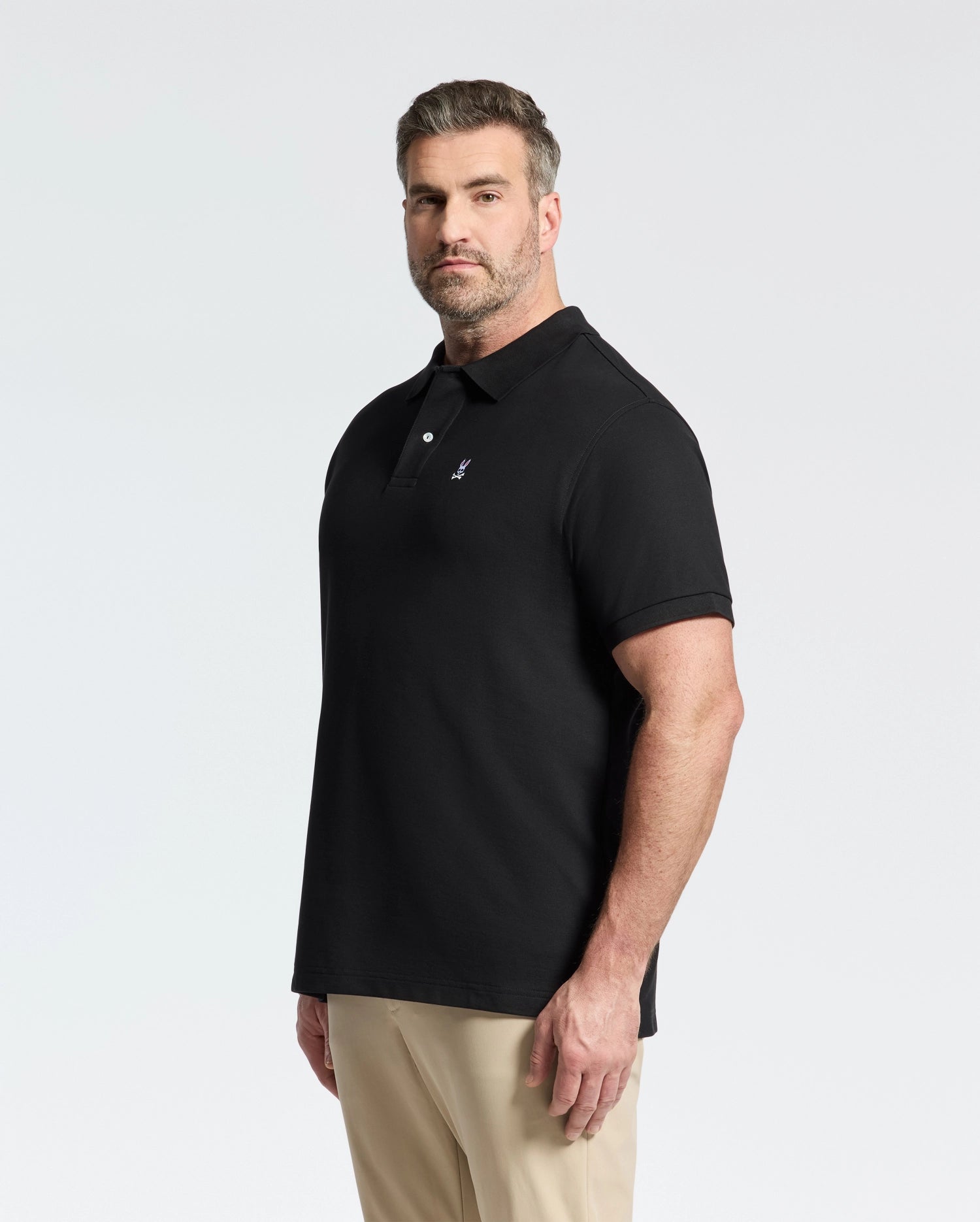 MENS BIG AND TALL CLASSIC PIQUE POLO SHIRT - B9K001ARPC