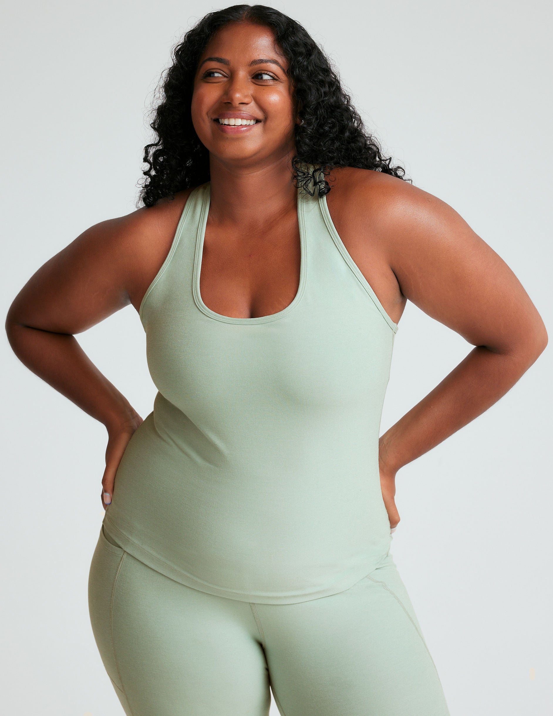 Spacedye Step Up Racerback Tank
