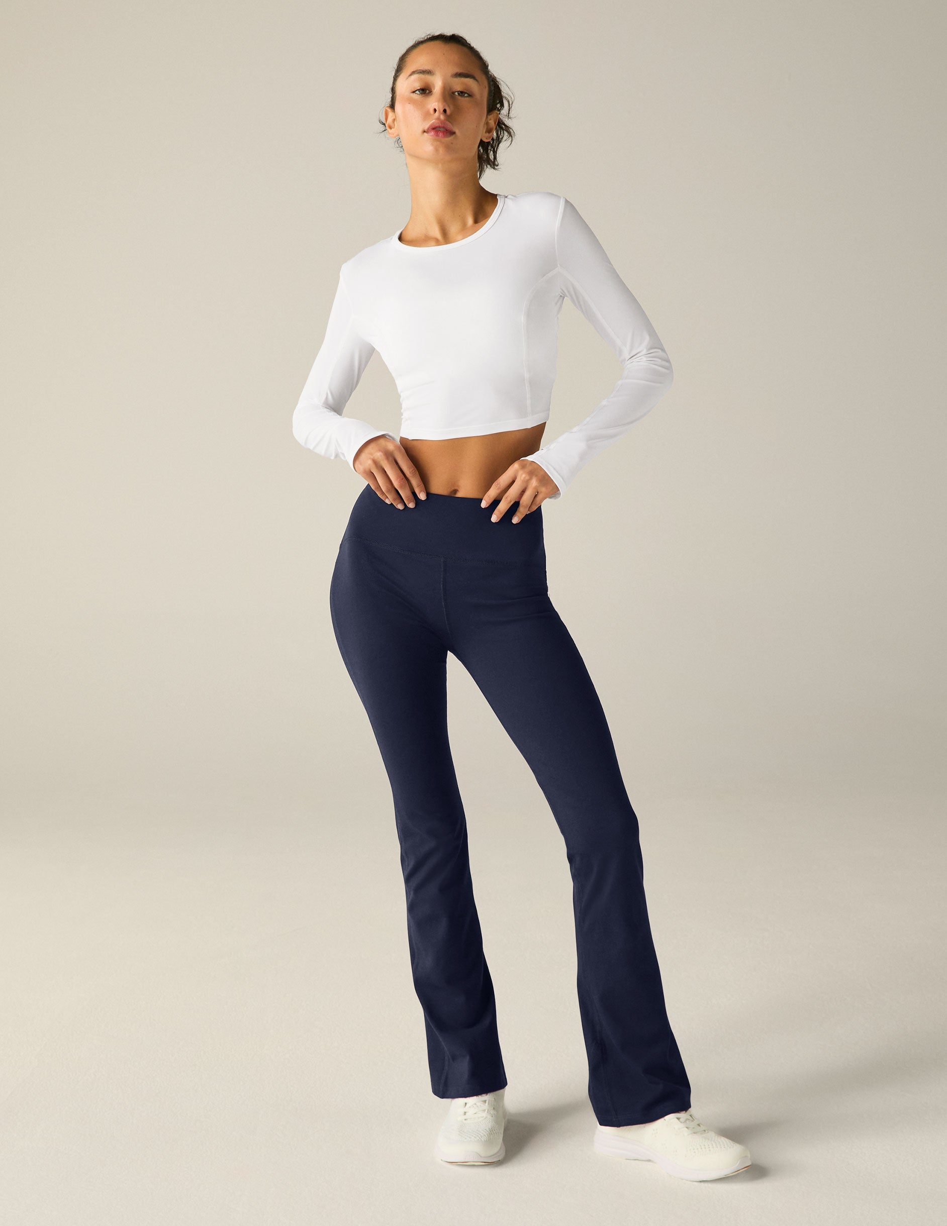 POWERBEYOND Lite Airshield Long Sleeve Cropped Top
