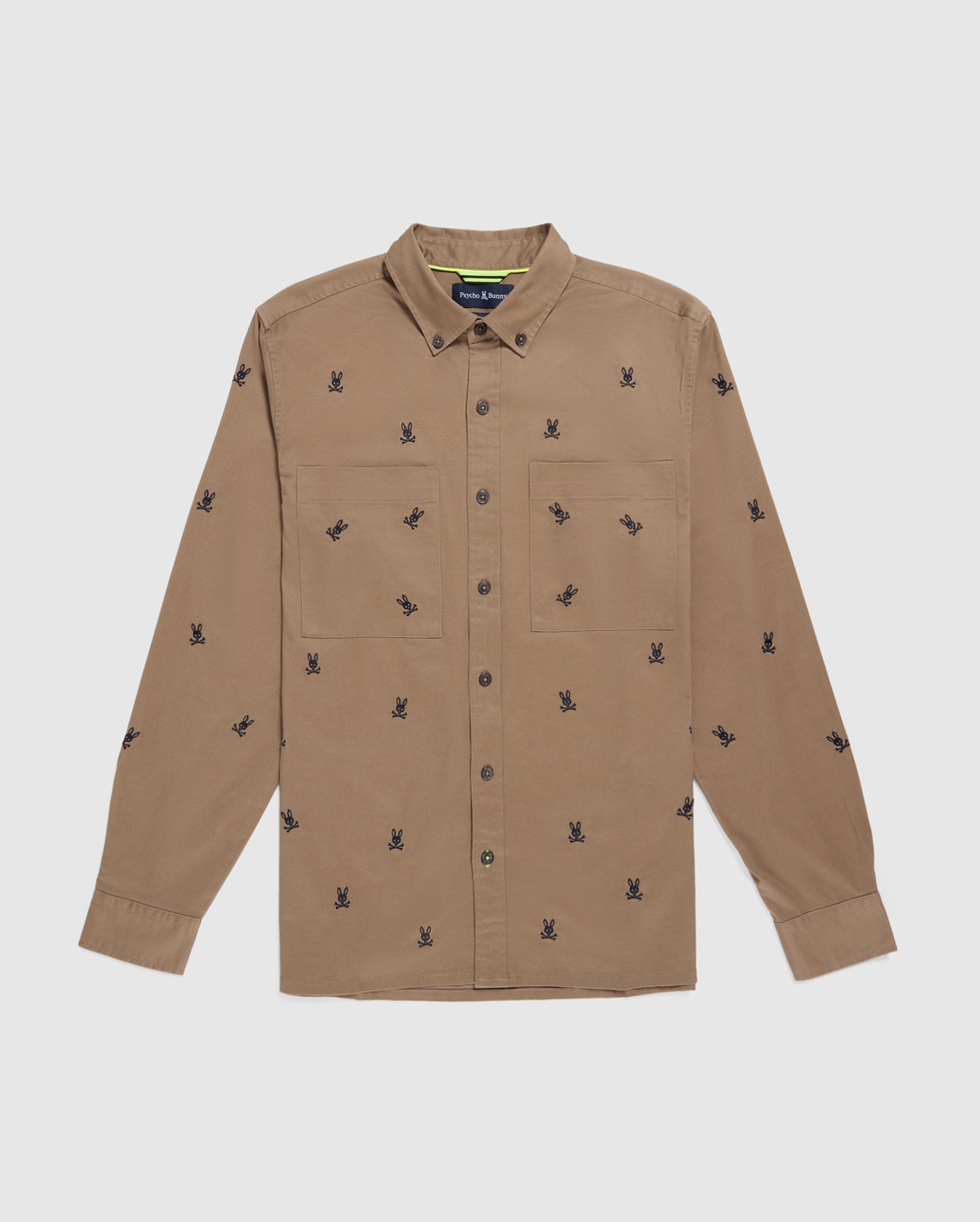 MENS BROADVIEW EMBROIDERED BUNNY LONG SLEEVE SHIRT - B6C569Z1SH