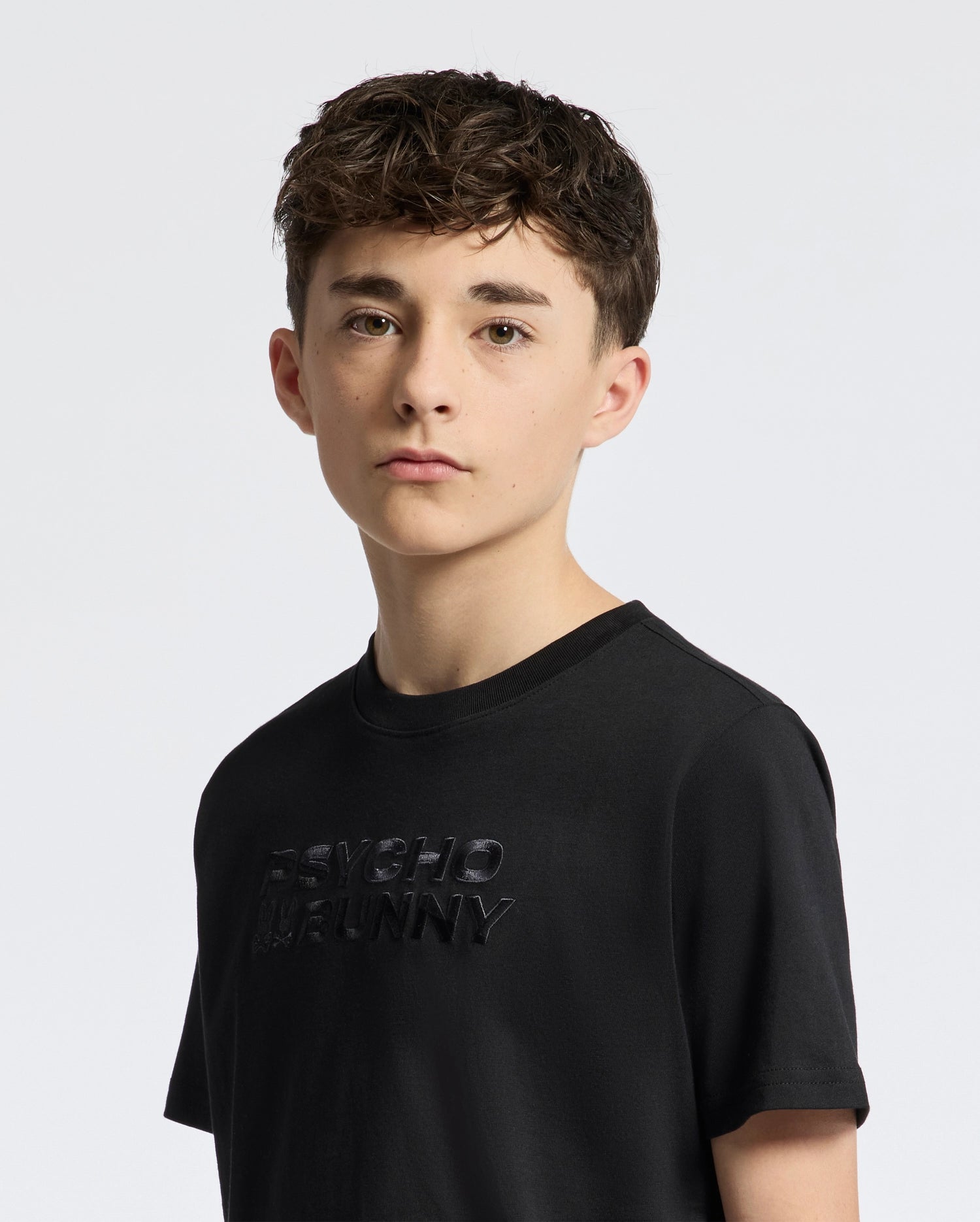KIDS BERNI EMBROIDERED WORDMARK GRAPHIC TEE - B0U417F200