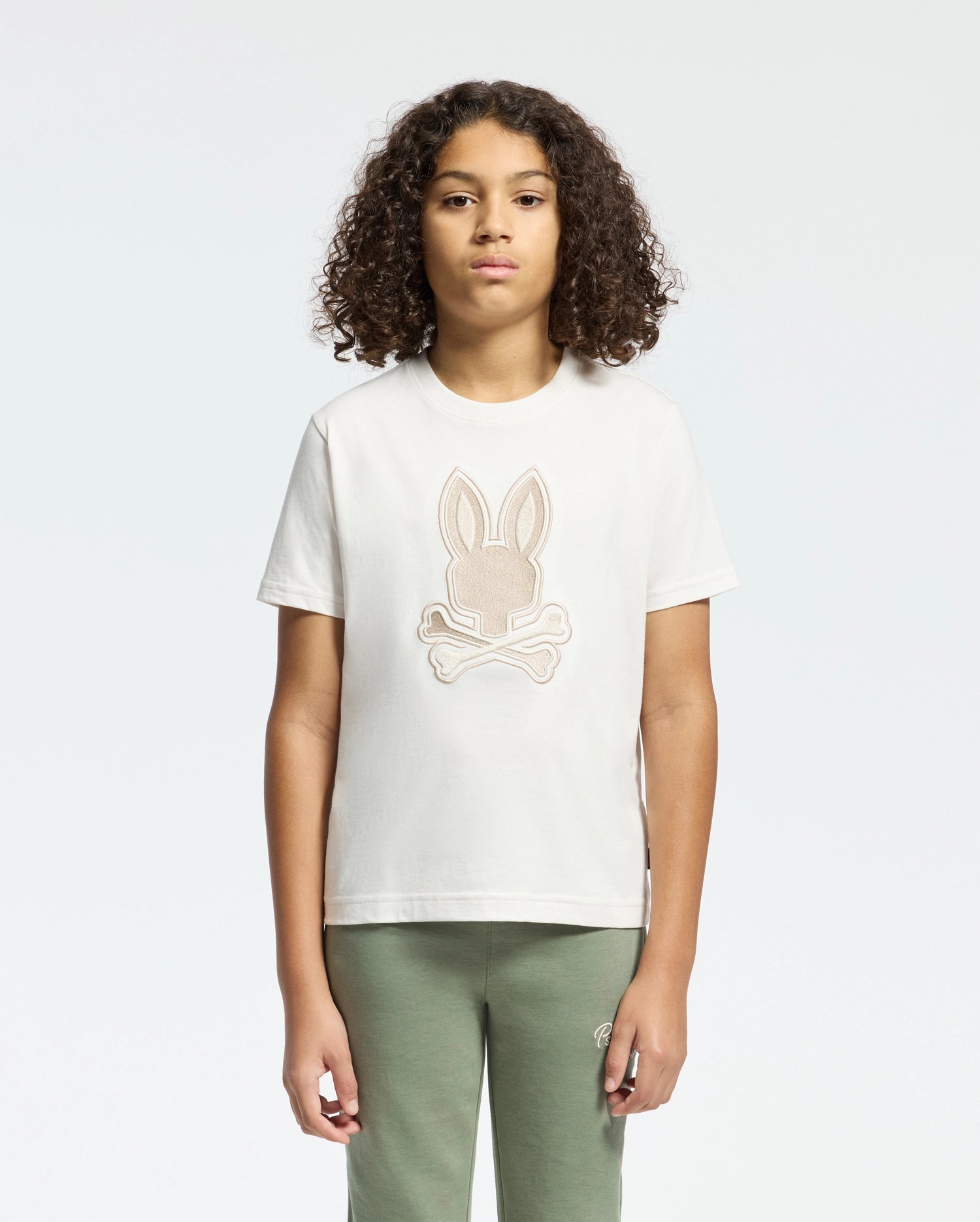 KIDS NEW CASTLE EMBROIDERED GRAPHIC TEE - B0U415F200