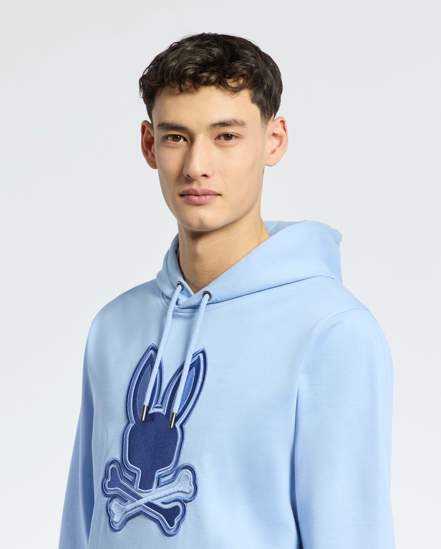 MENS NEW CASTLE EMBROIDERED FRENCH TERRY HOODIE - B6H517F200