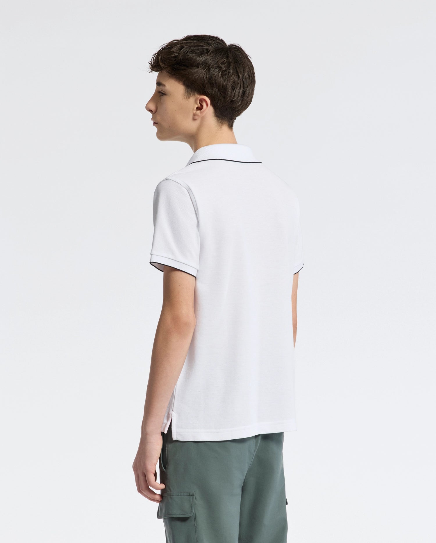 KIDS EAST HILLS JOHNNY COLLAR POLO - B0K331B200