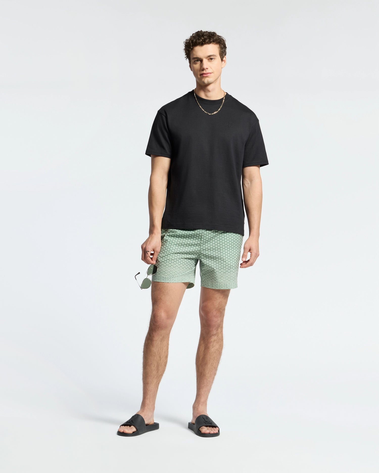 MENS BENDIGO PRINTED SWIM TRUNK - B6W619F200