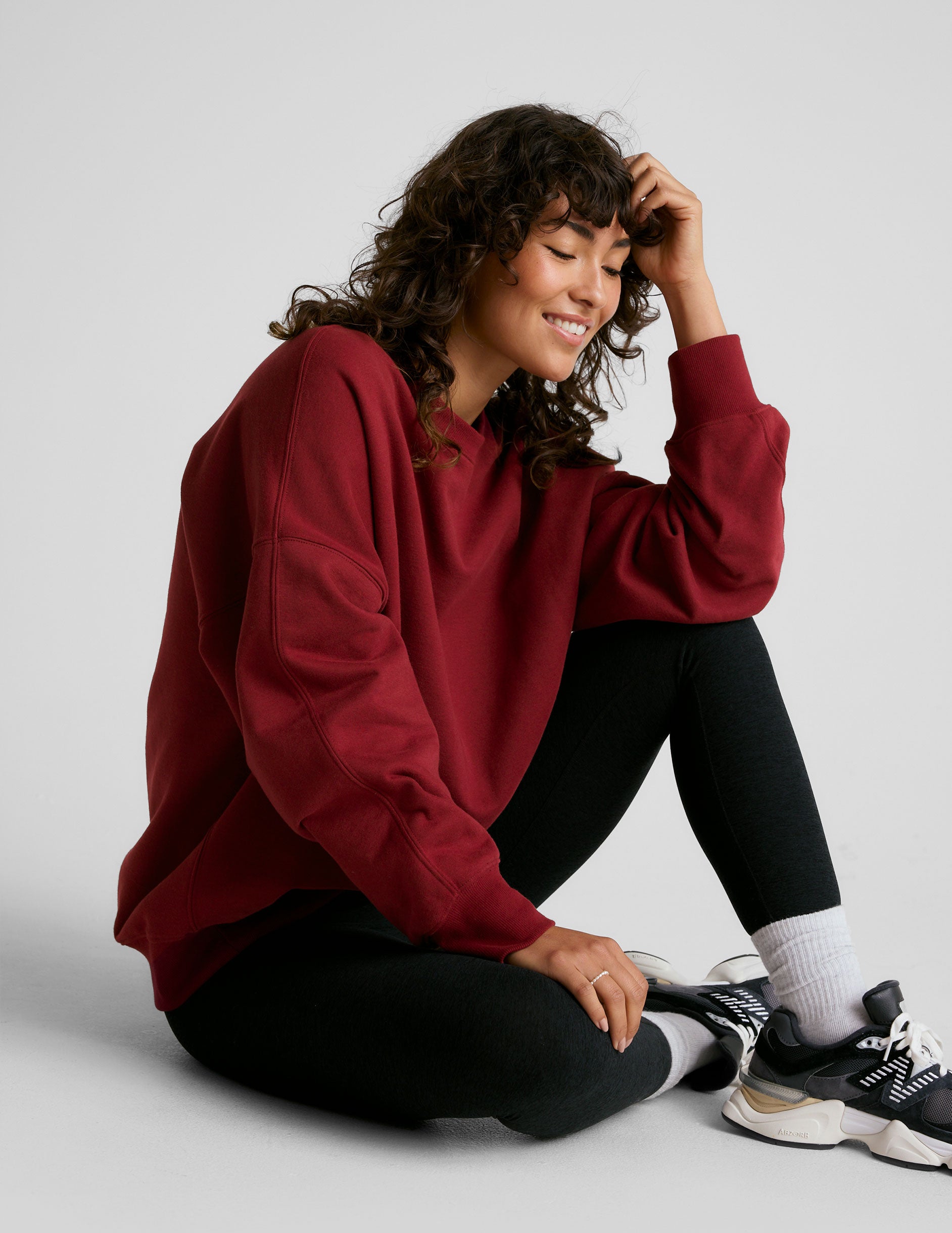 LuxeFleece Oversized Sweatshirt