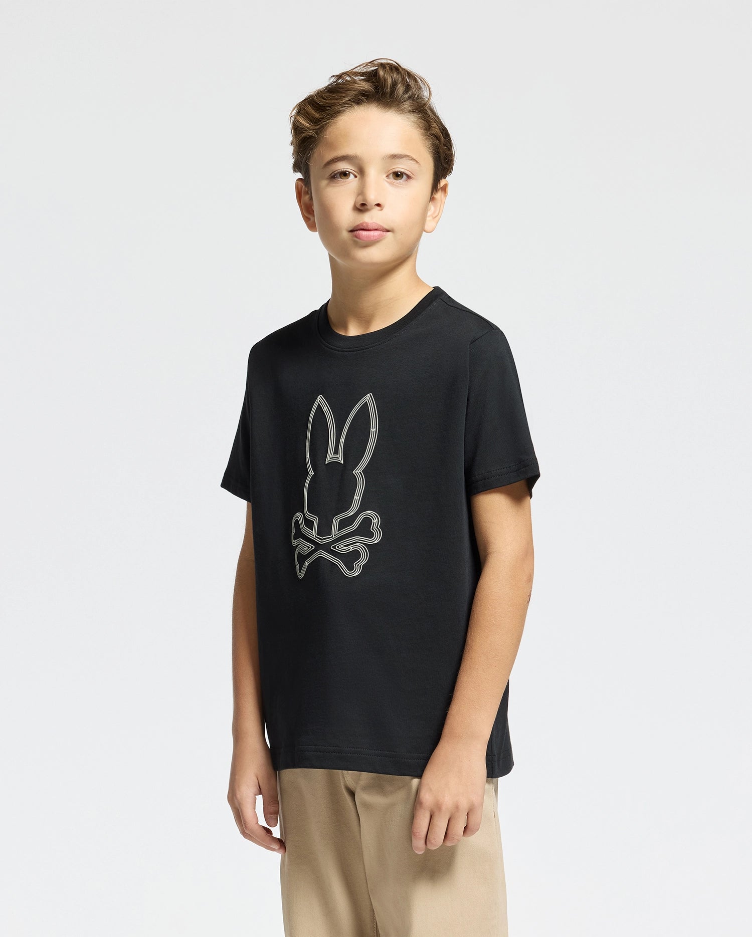 KIDS MONARC FRONT BUNNY GRAPHIC TEE - B0U211E200