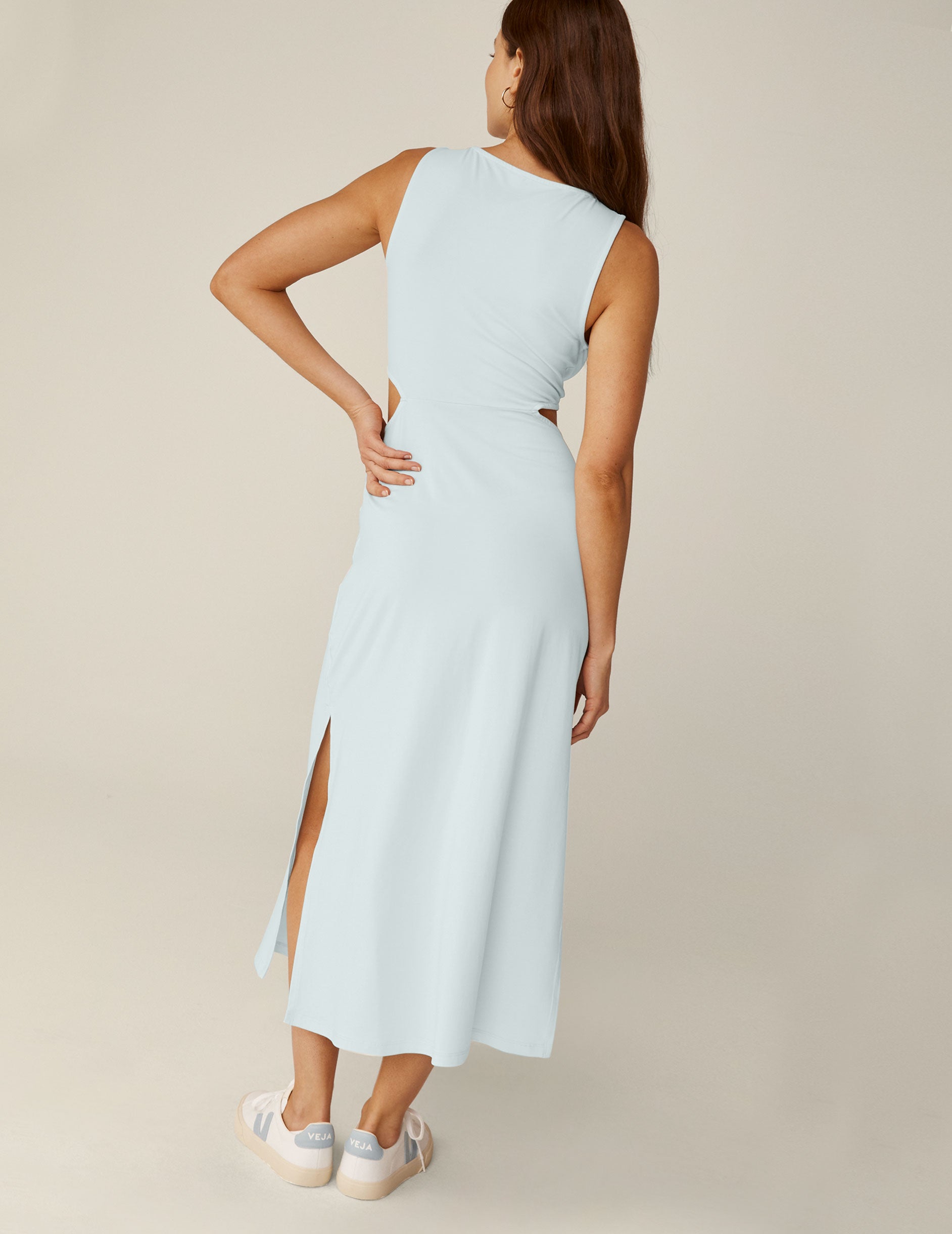 Around The World Front Twist Dress