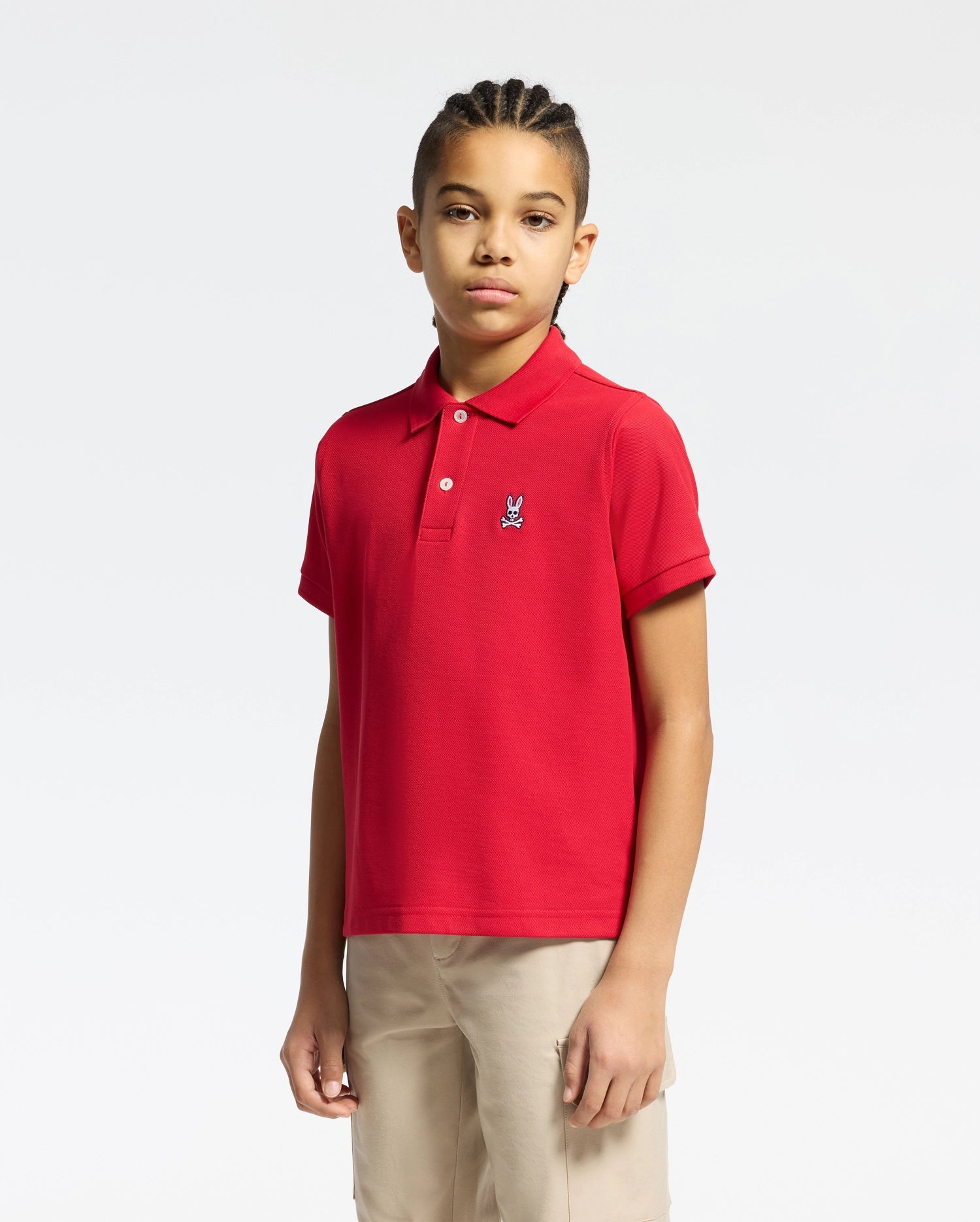 KIDS CLASSIC PIQUE POLO SHIRT - B0K001CRPC