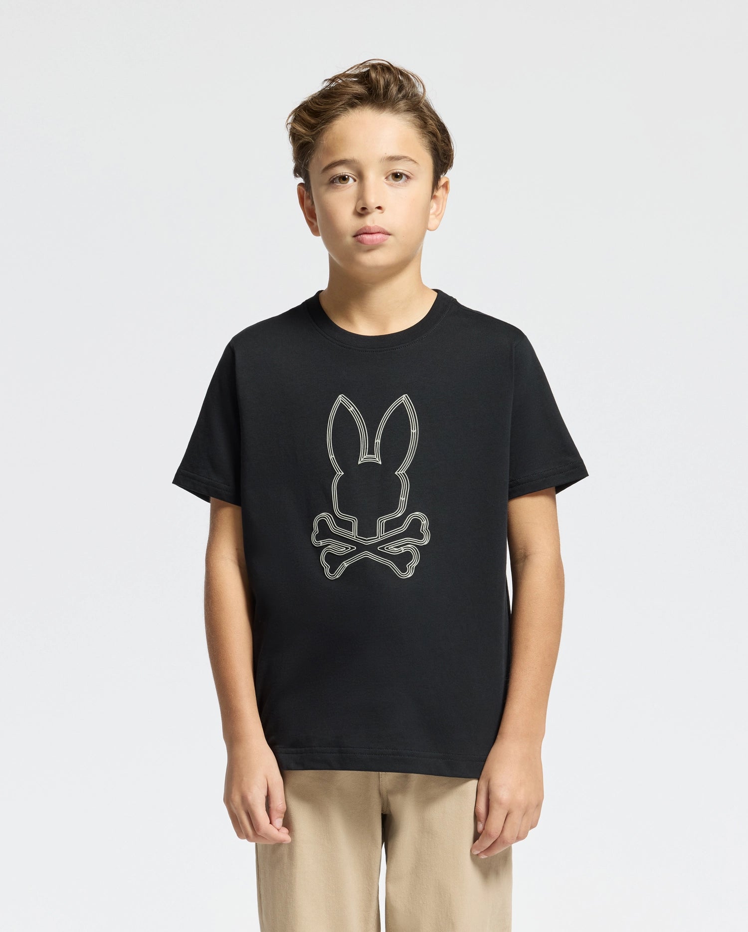 KIDS MONARC FRONT BUNNY GRAPHIC TEE - B0U211E200