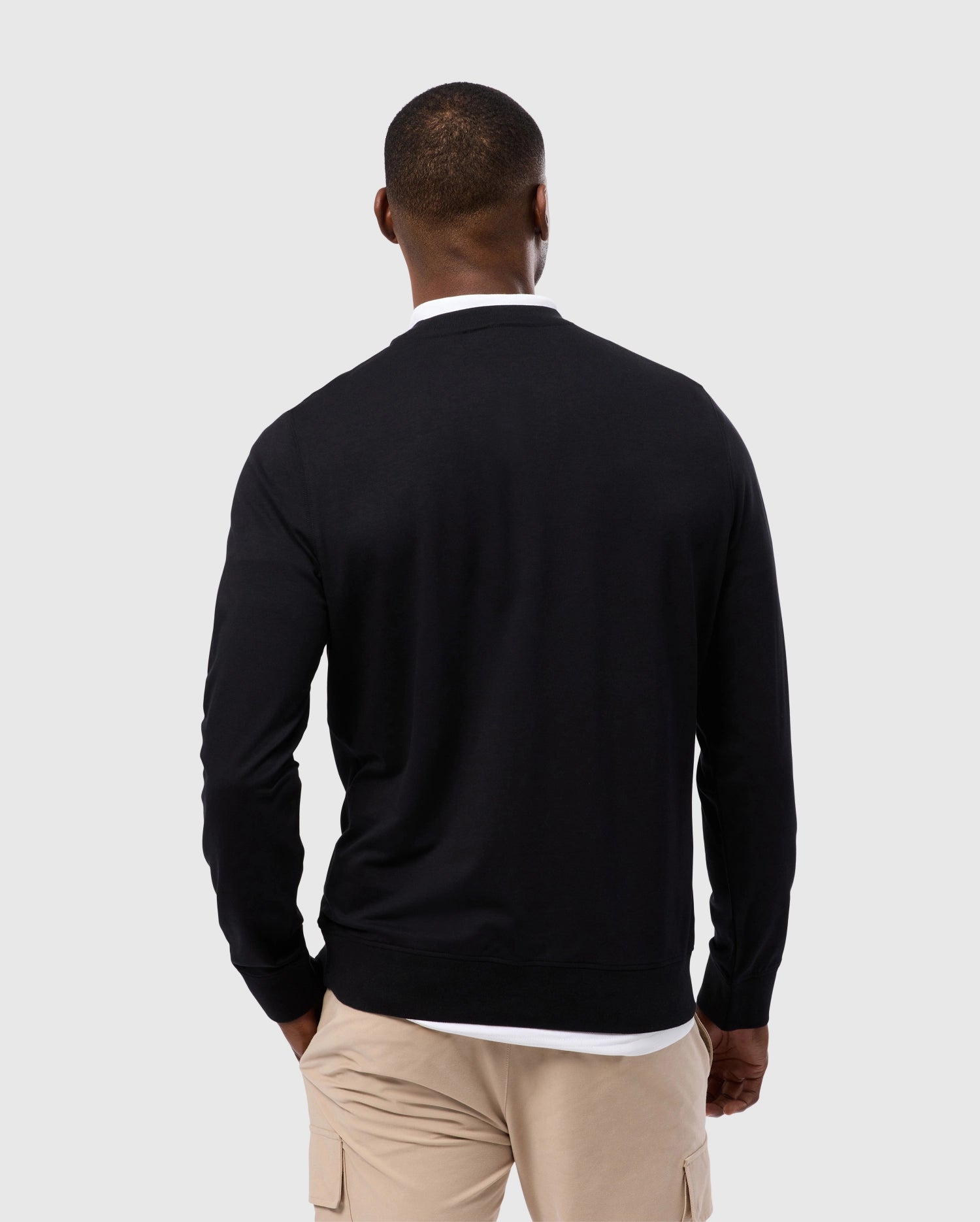 MENS DUKE EMBROIDERED SWEATSHIRT - B6S706D200