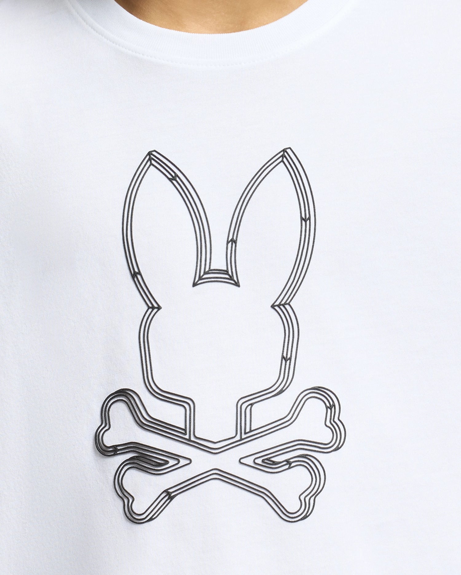 KIDS MONARC FRONT BUNNY GRAPHIC TEE - B0U211E200