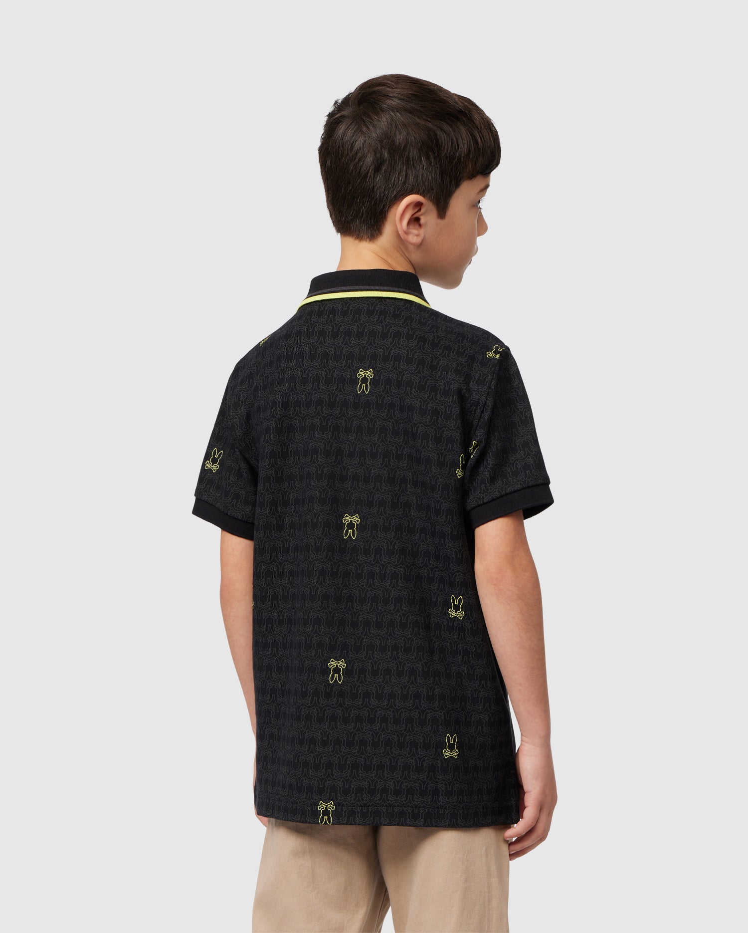 KIDS BELMONT AOP PIQUE POLO - B0K607A2PC