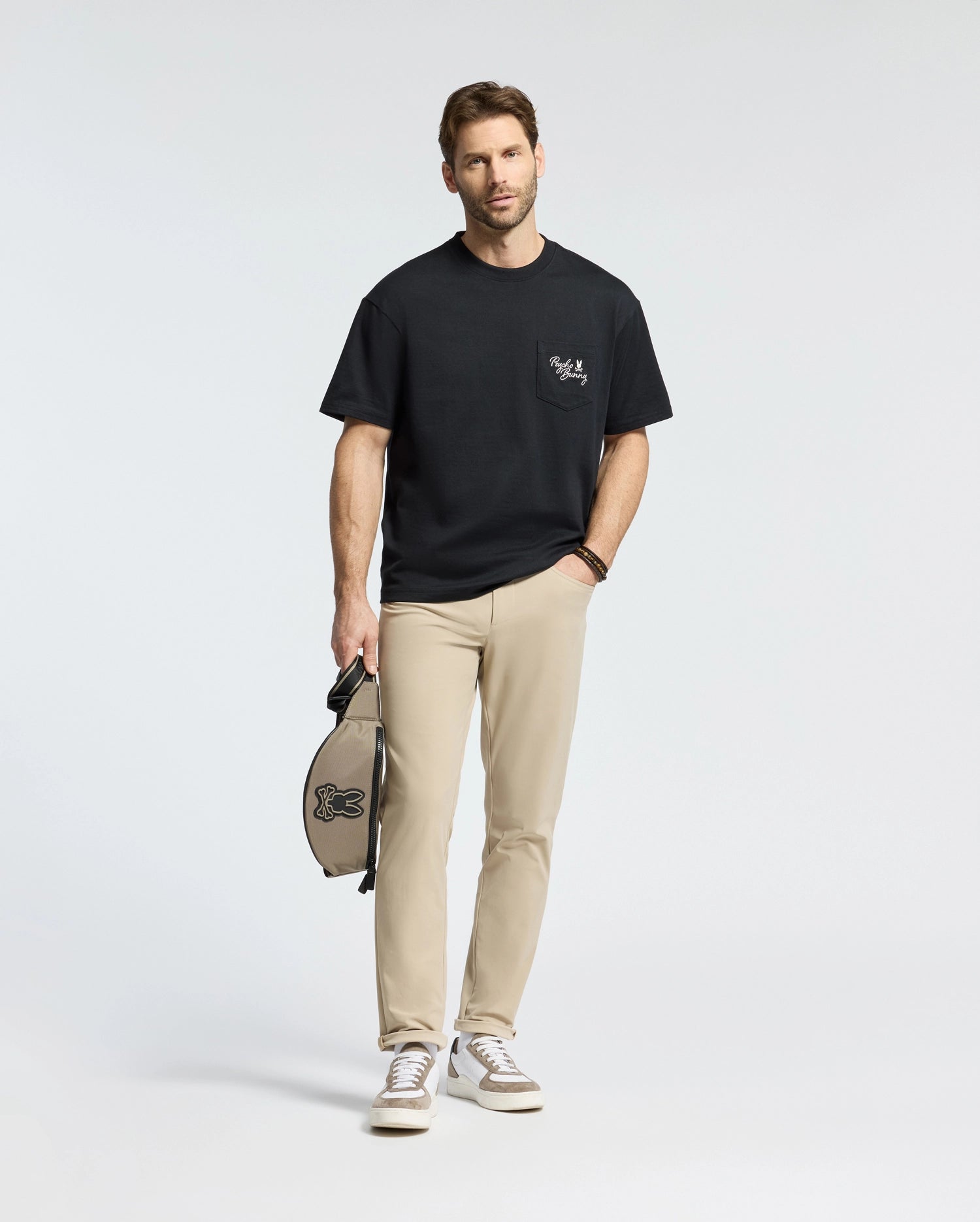 MENS DESERT OVERSIZED POCKET TEE - B6U512F200